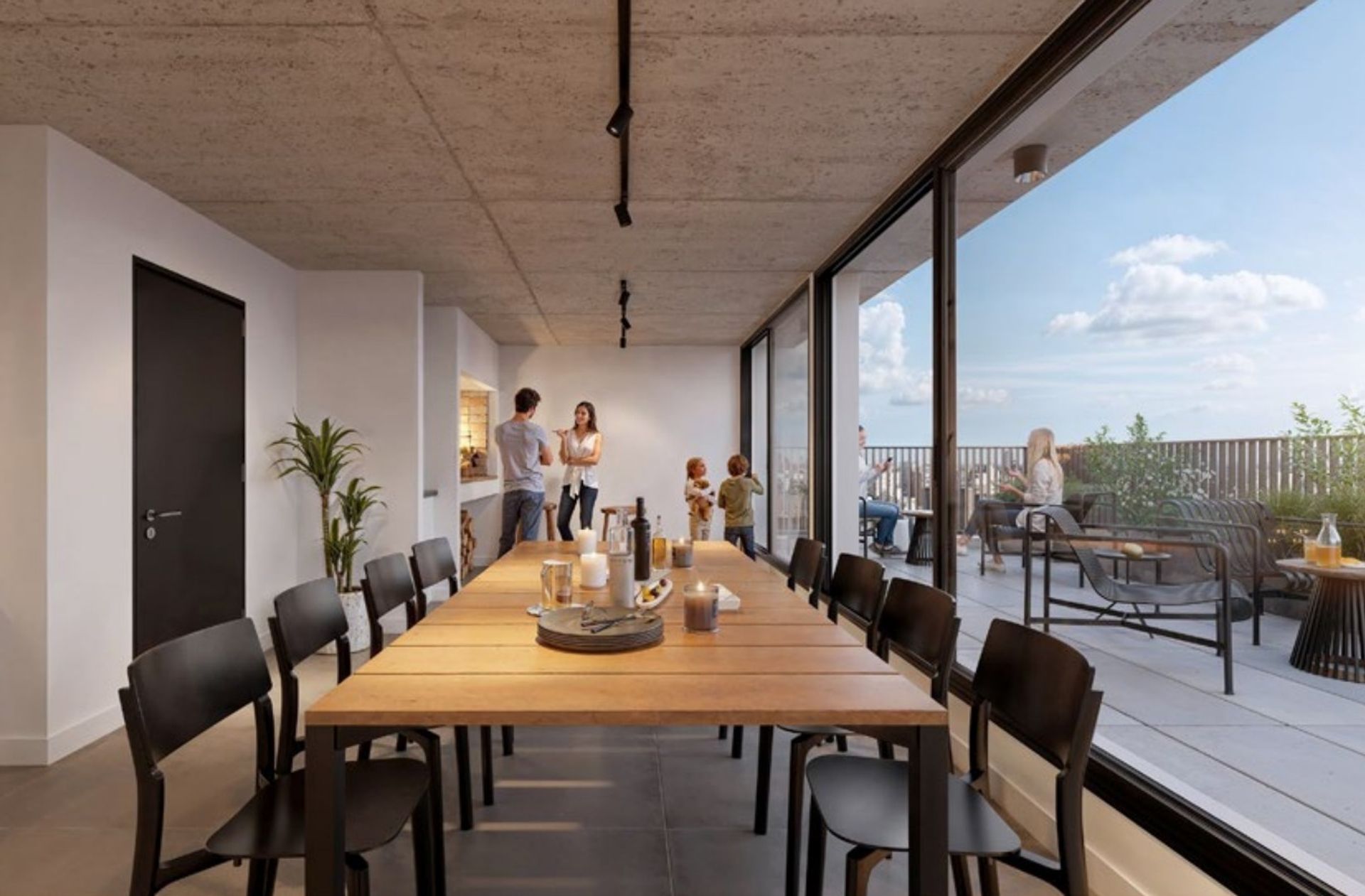 VENTA APARTAMENTO 1 DORMITORIO CON TERRAZA CORD&Oacute;N - 2