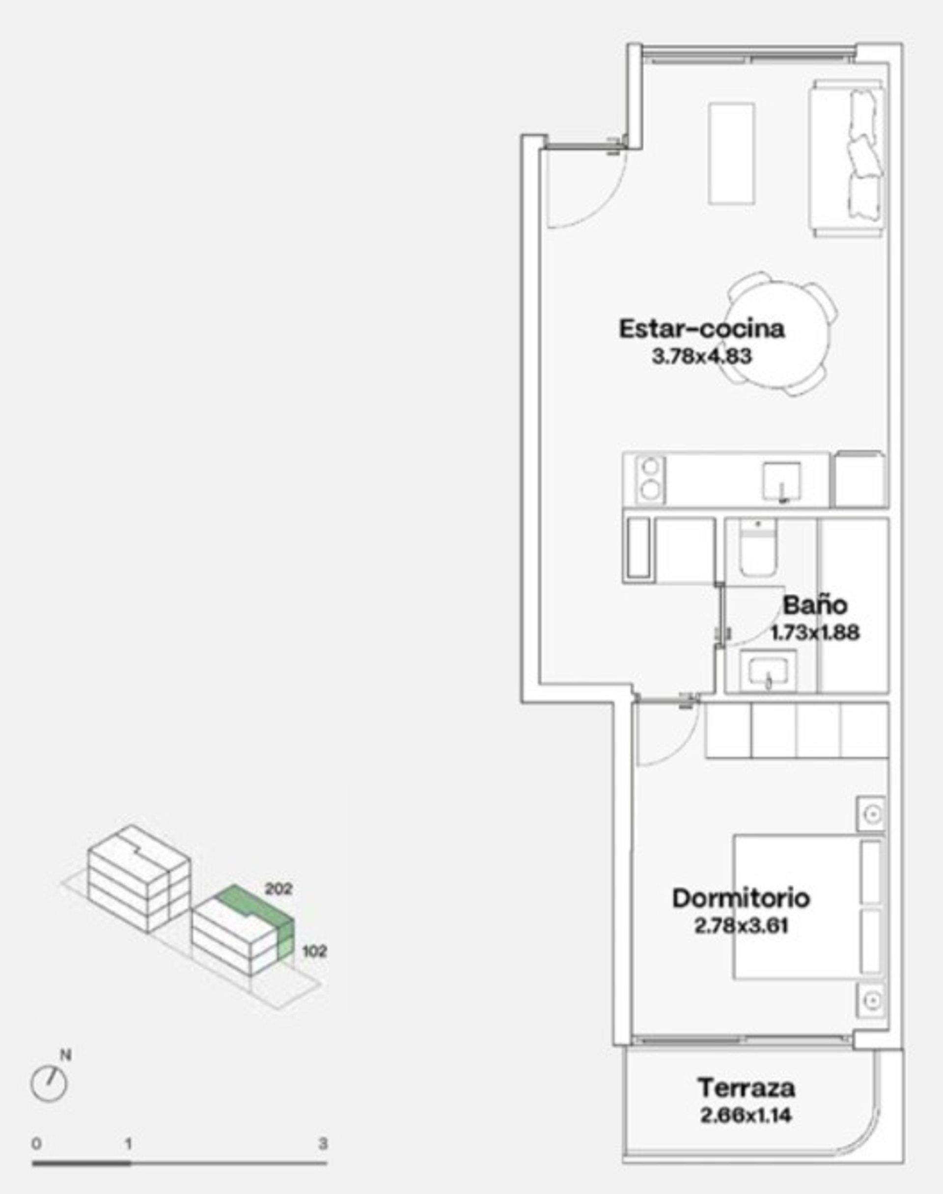Vende Apartamento 1 dormitorio Malvin - 6