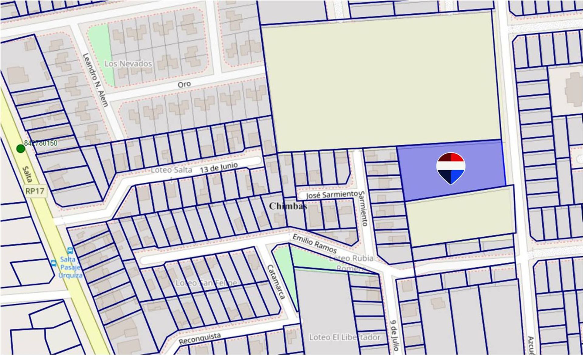 Lote en Venta en Chimbas, San Juan
