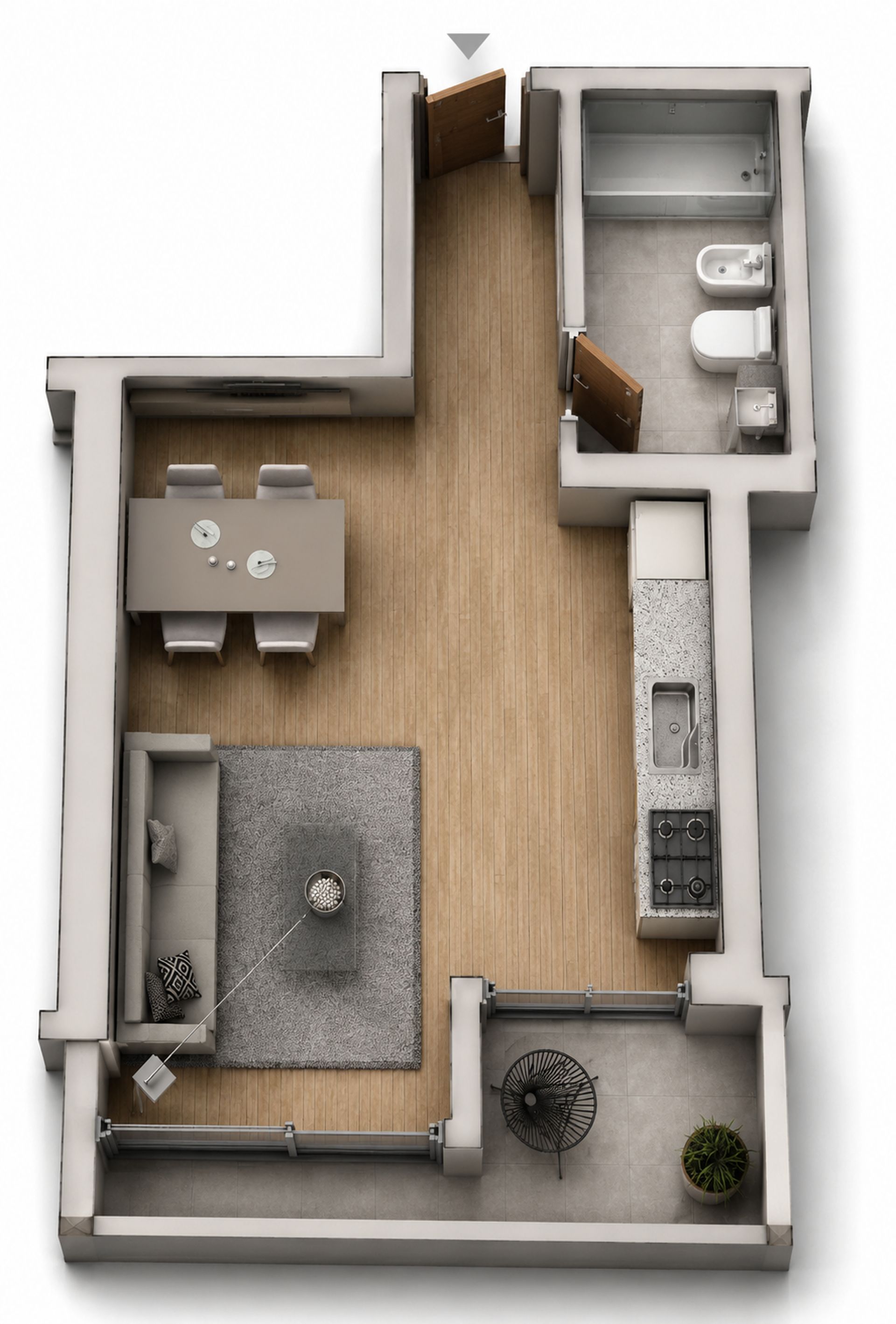 VENTA APARTAMENTO LOFT INTERIOR - CORDON - 11