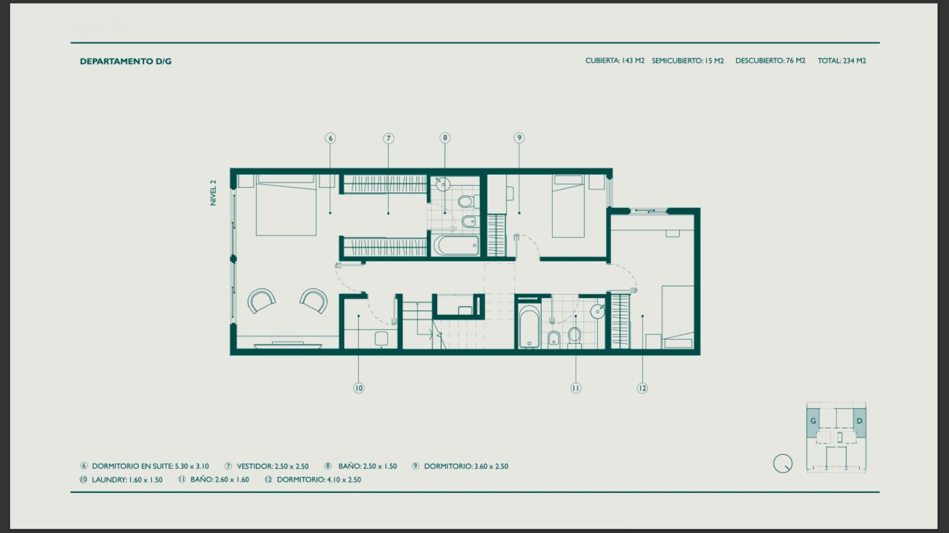 VENTA DPTO 5AMB C/BCON Y TERRAZA. A ESTRENAR - 16