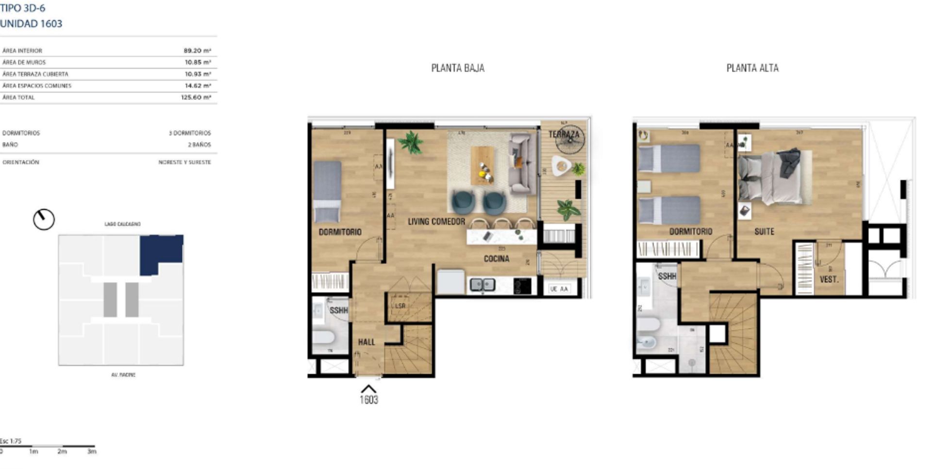 VENTA APTO DUPLEX CALA DEL YATCH 3 DORM AL LAGO - 15