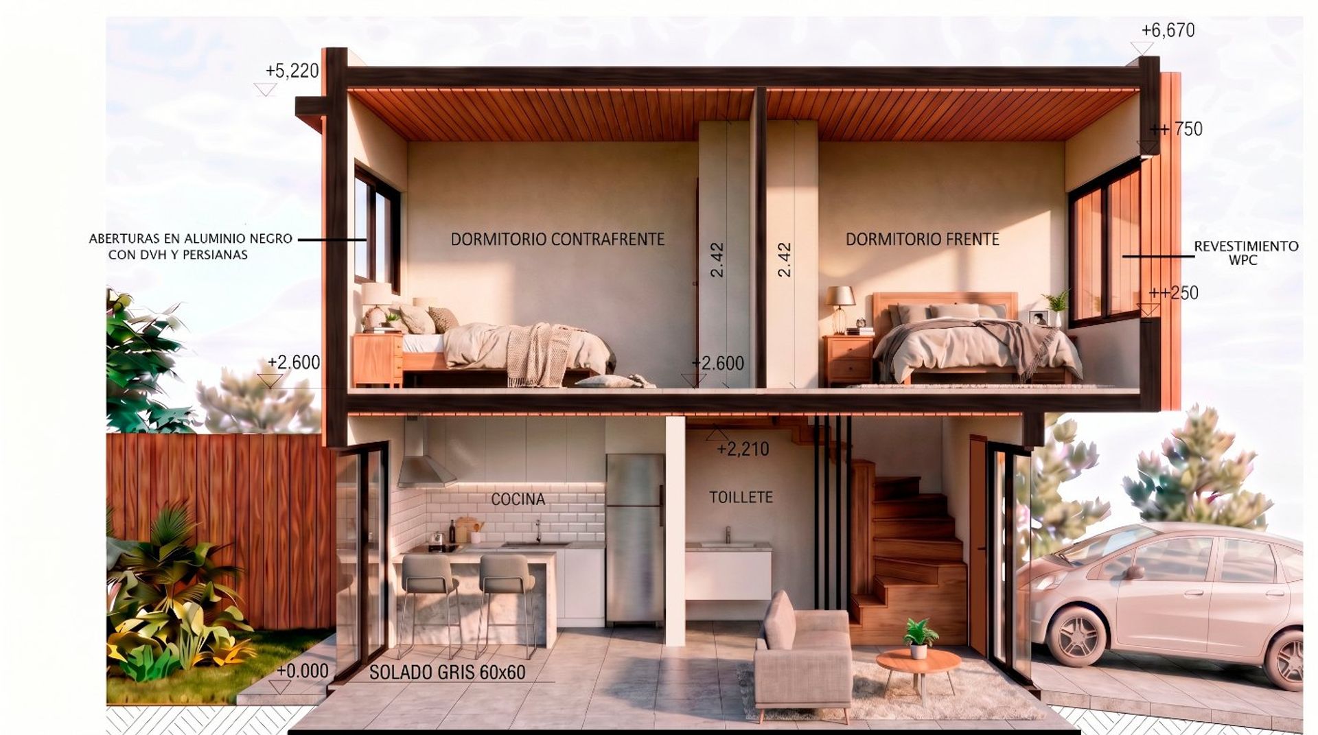 Venta Malvin, Casa 2 Dormitorios, Jardín, cocheras - 4