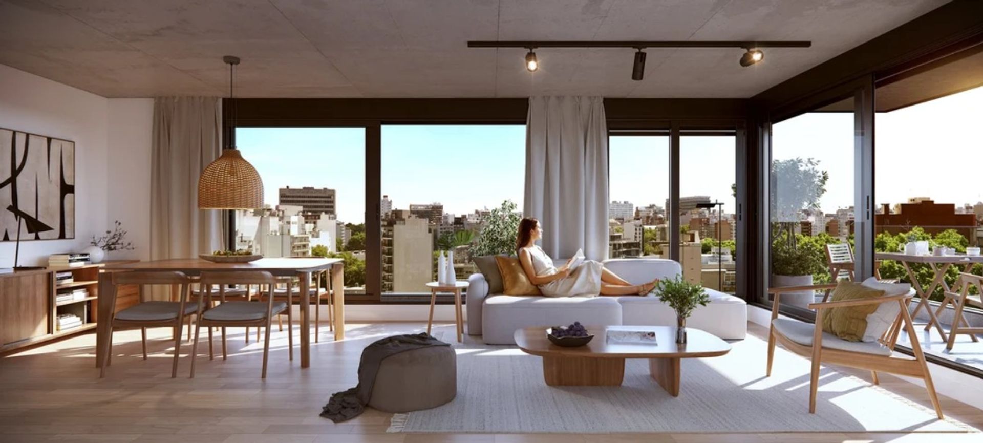 Dos dormitorios con gran terraza al frente - 11