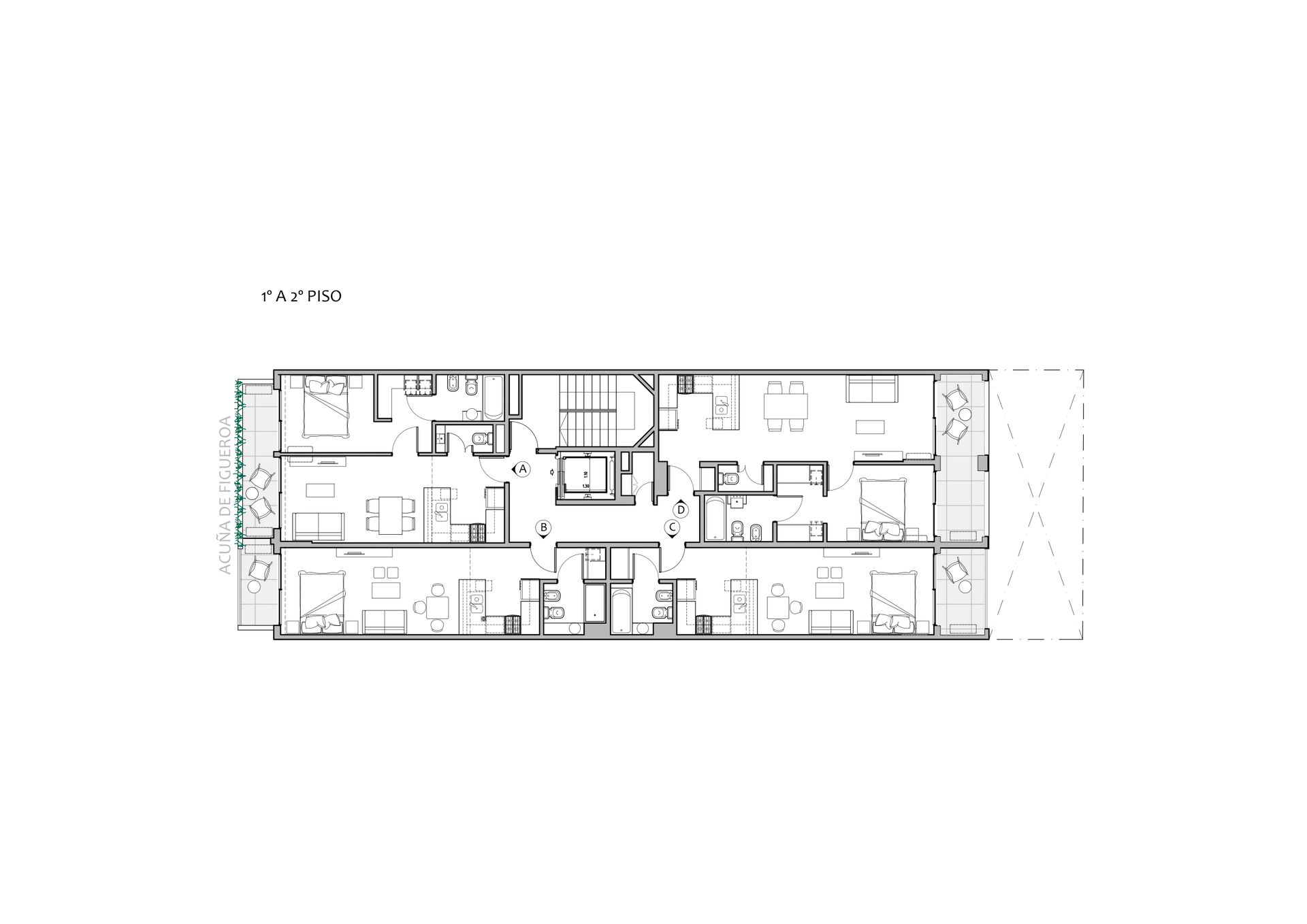 DEPTO 2 AMB en SUITE EN VENTA - POZO - ALMAGRO - 2