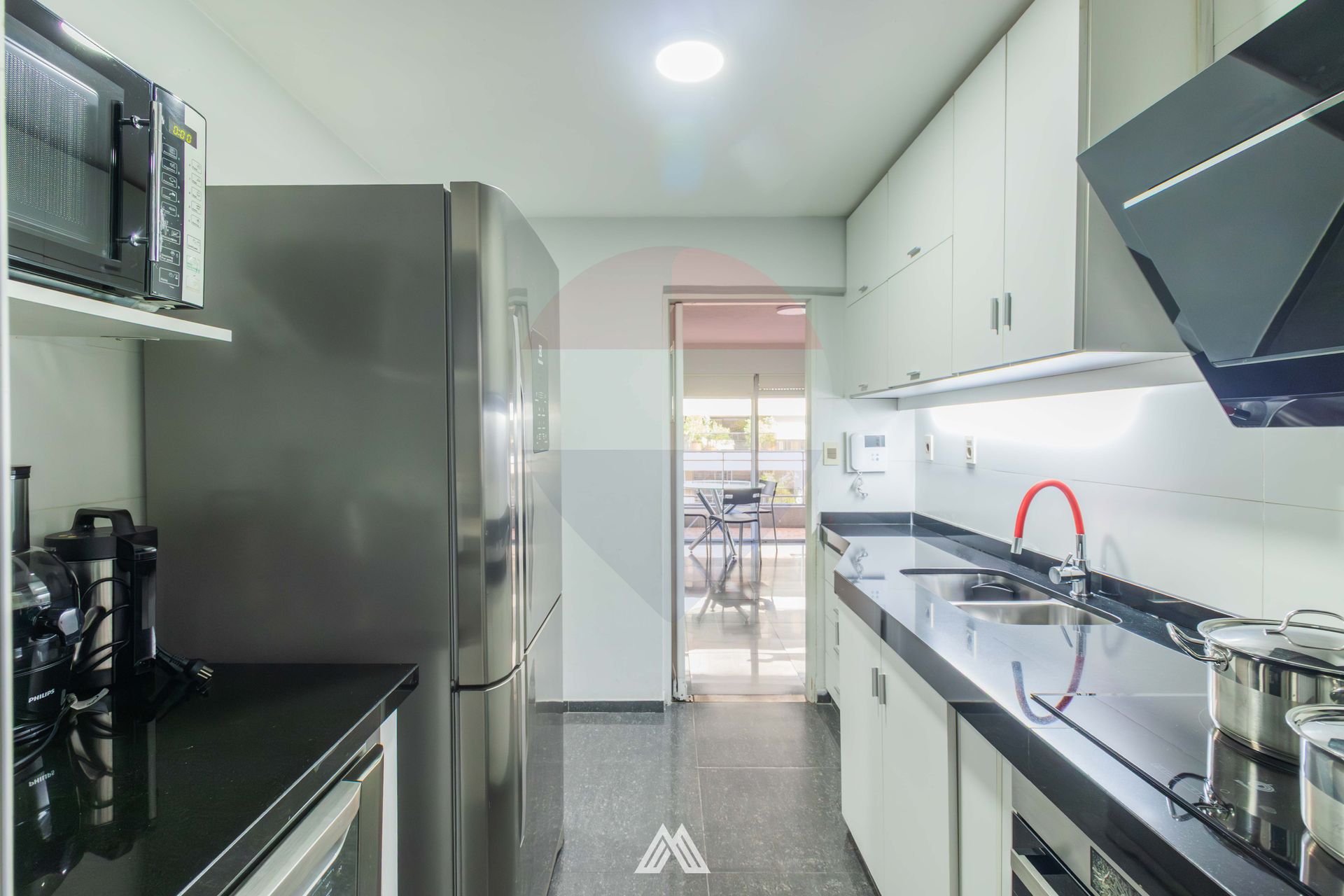 VENTA APTO 3 DORM POCITOS + SERV GGE BALCON - 6