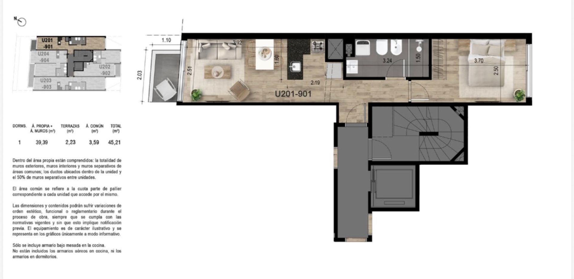 VENTA CORD&Oacute;N A ESTRENAR 1 DORMITORIO Entrega ya! - 12