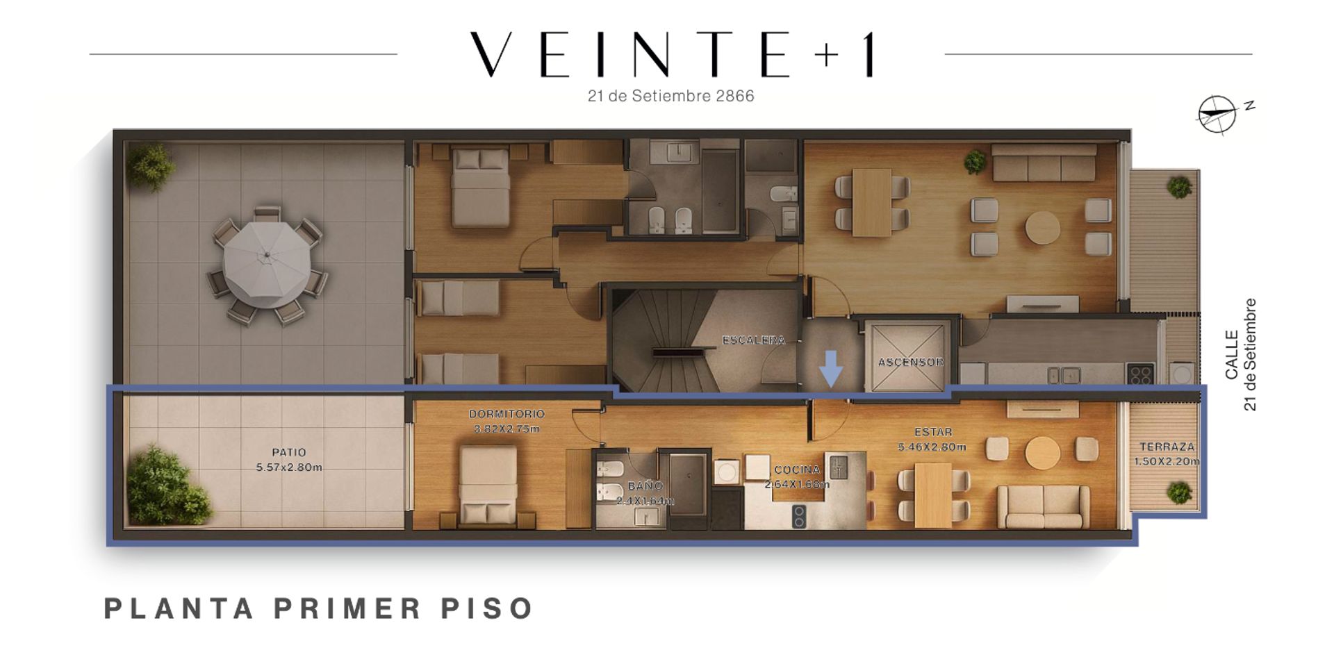 VENTA APARTAMENTO 1 DORMITORIO - PUNTA CARRETAS - 16