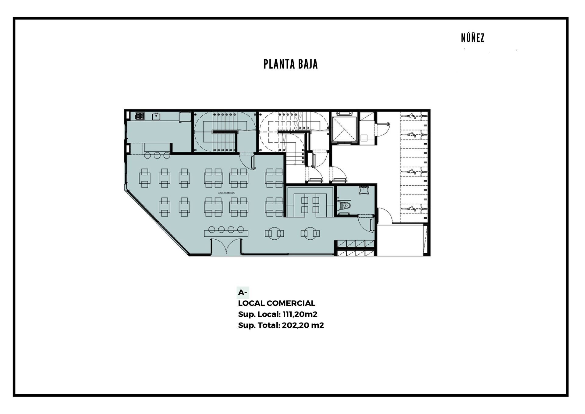 VENTA DEPTO 3AMB C/BCON TERRAZA DE 70,20M2 - 10