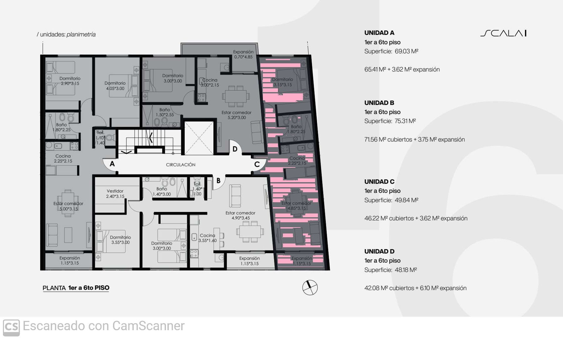 Departamento en Venta en Castellanos, Santa Fe