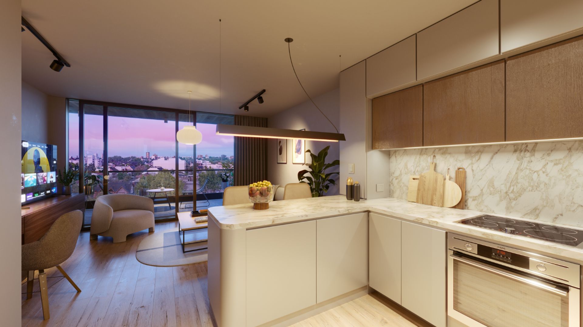 VENTA-DEPTO.-2 AMB.-C/BALCÓN - "RESPIRA PALERMO" - 3
