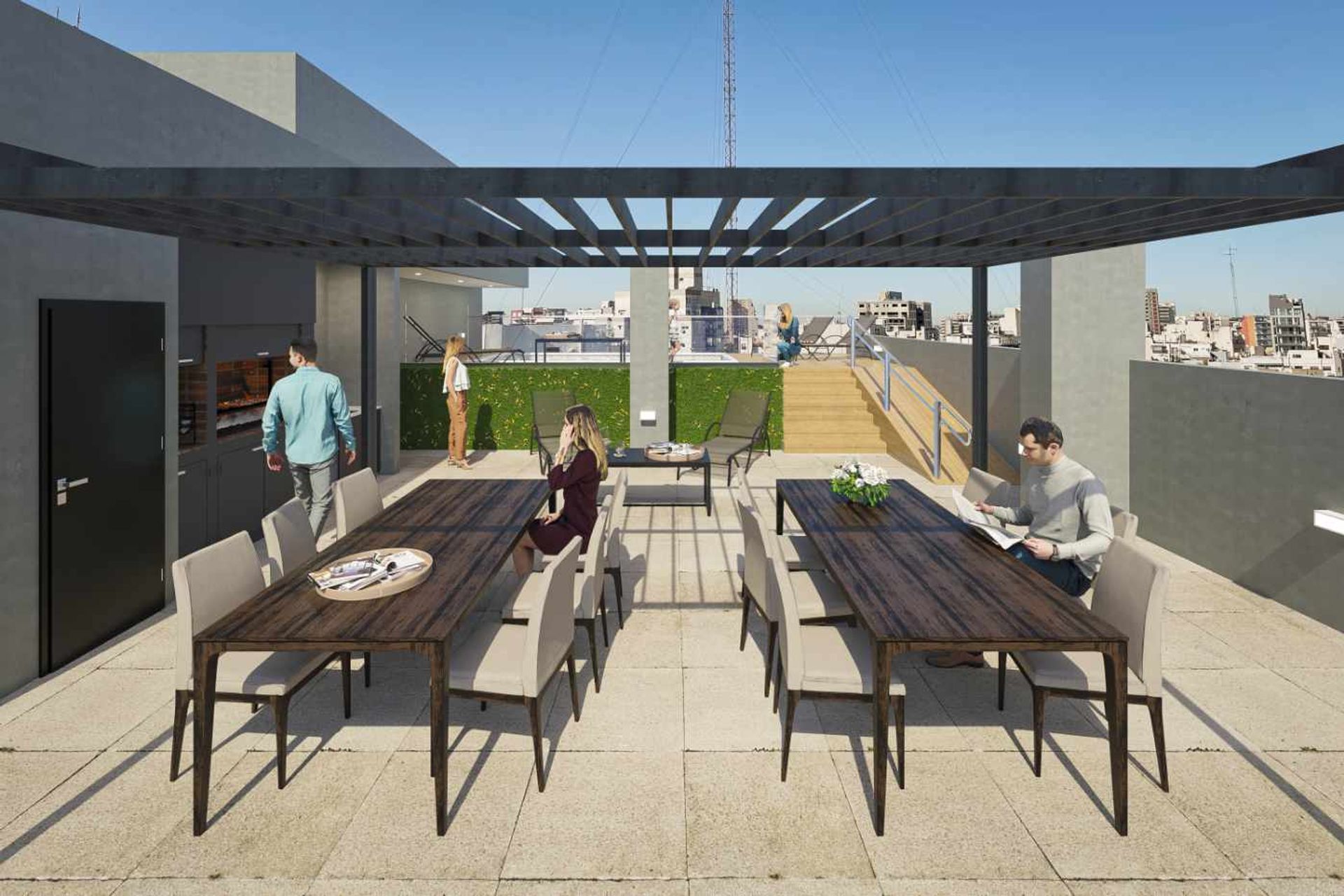 3 AMB C/ BALCON TERRAZA DE 17,5M2 - 8