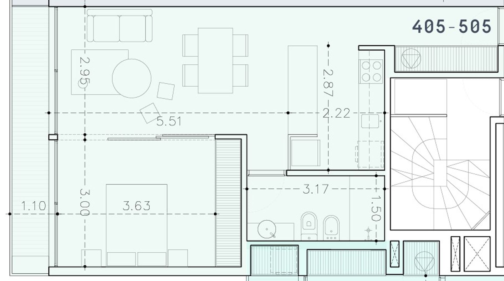Uy Solano Venta 1 dormitorio en Punta Carretas - 3