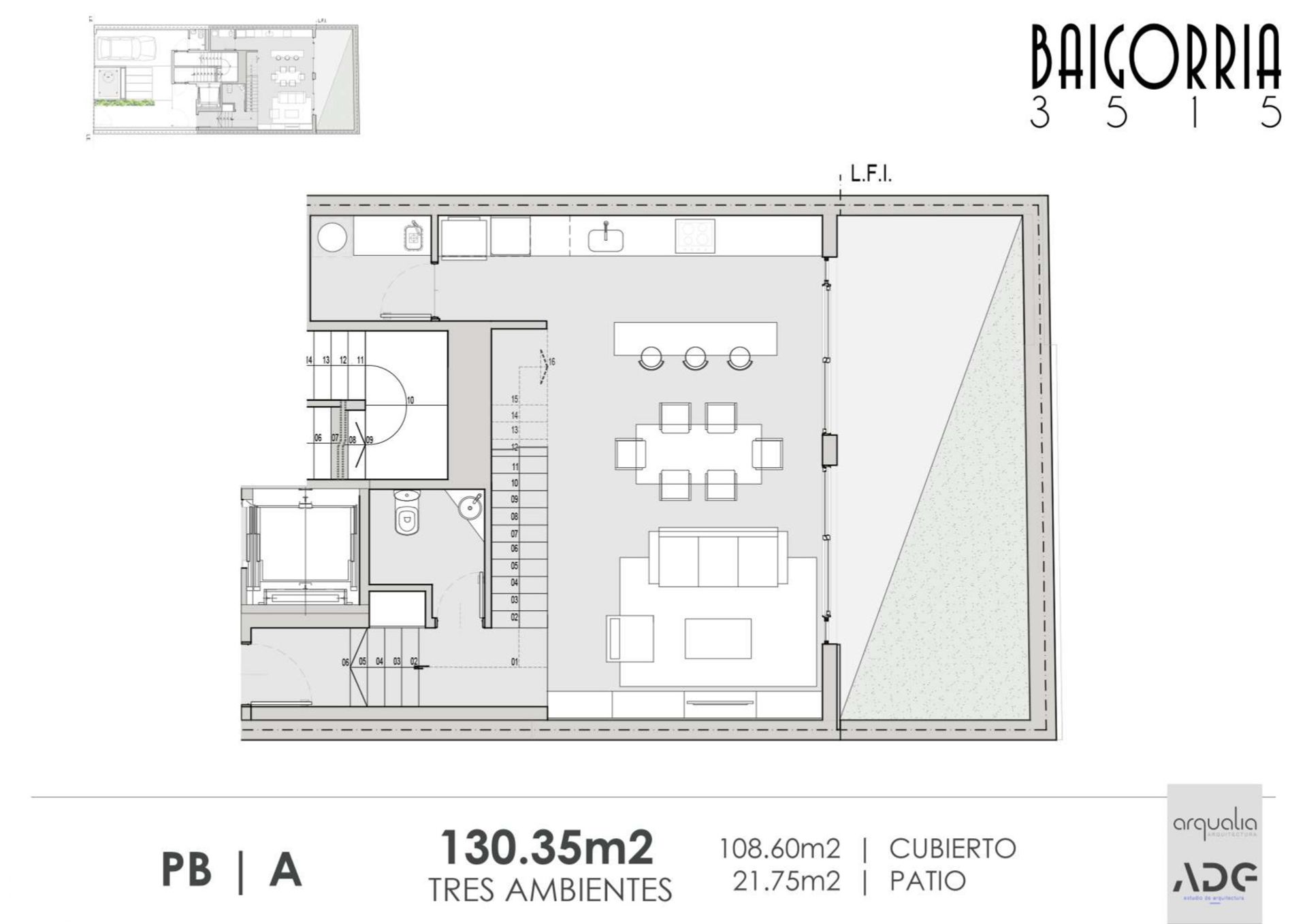 Venta depto Duplex 3 amb. Jard&iacute;n, Villa del parque - 6
