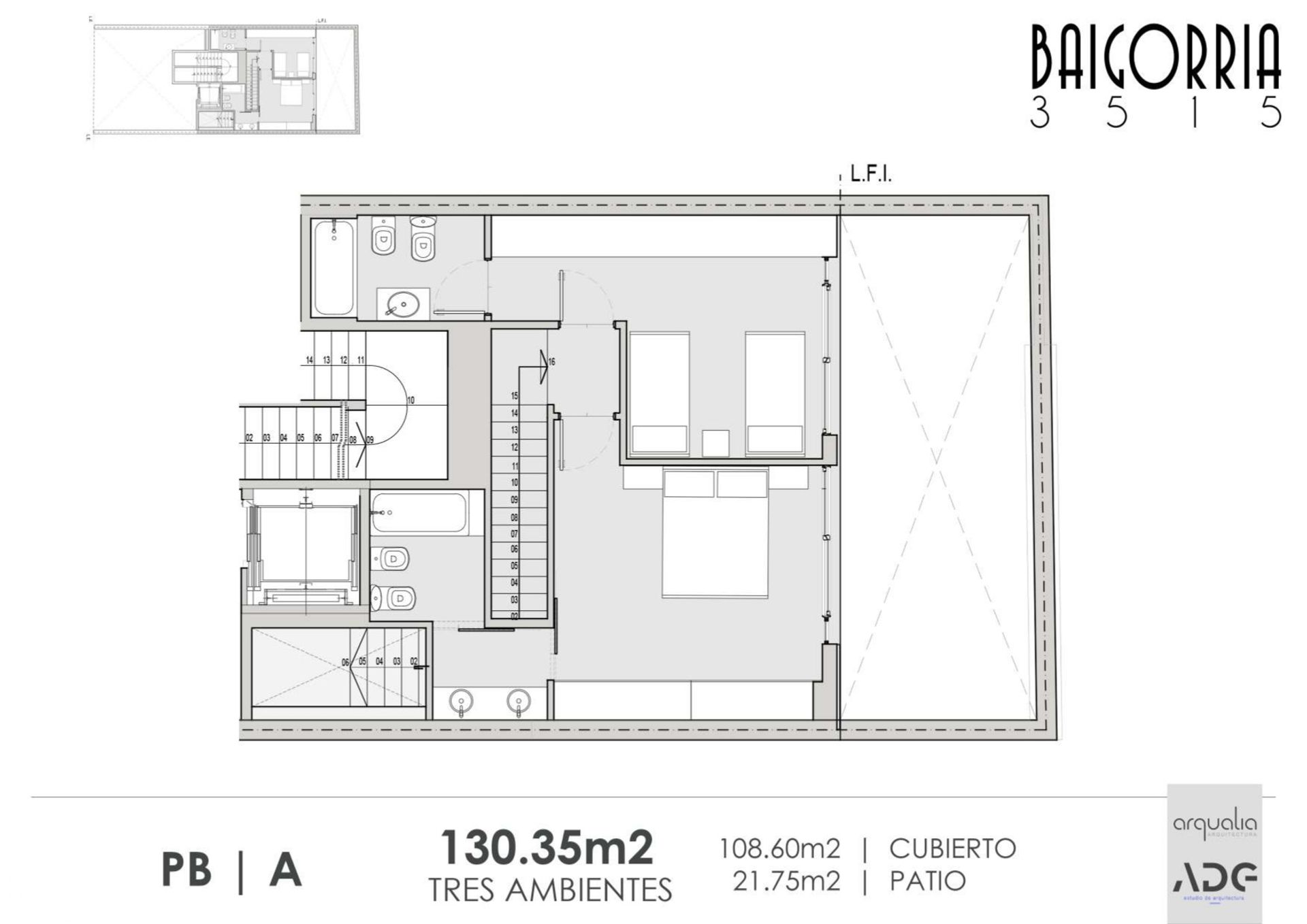 Venta depto Duplex 3 amb. Jard&iacute;n, Villa del parque - 7