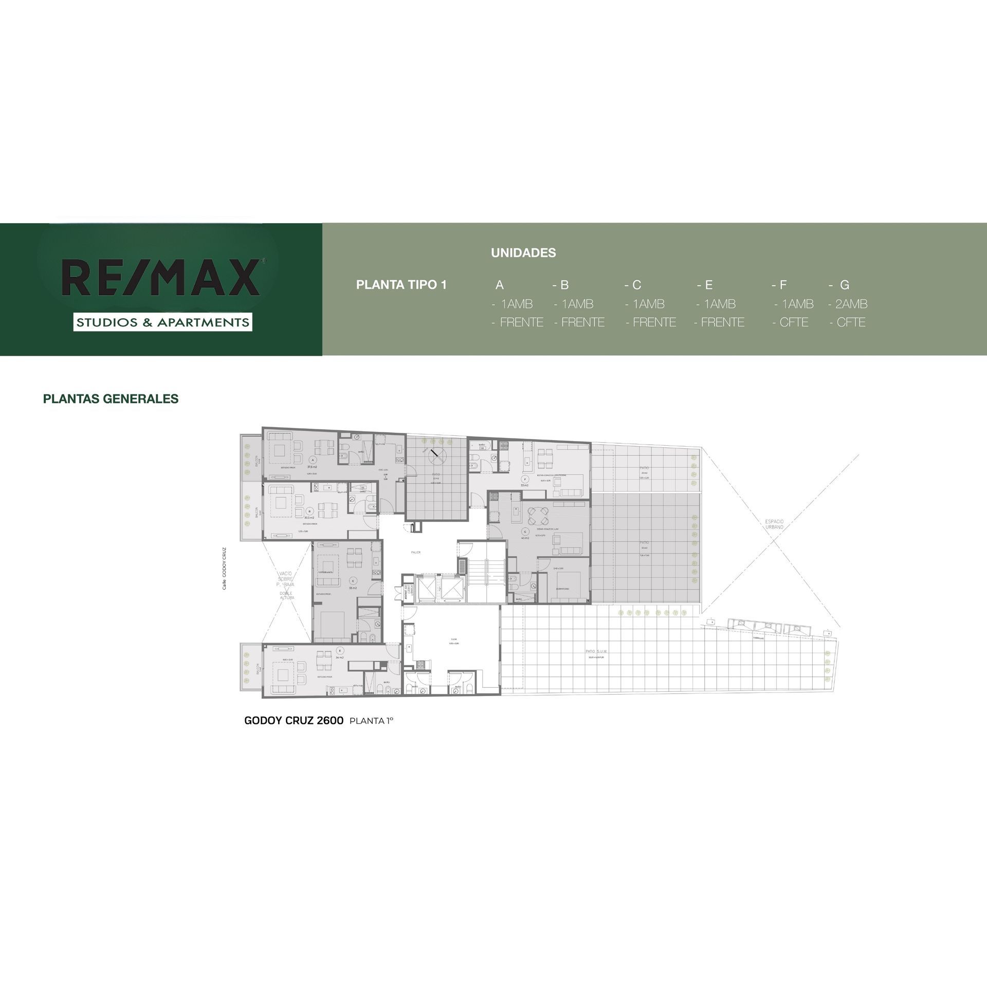 VENTA 2AMB C/ BCON TERRAZA ZONA PALERMO. - 19