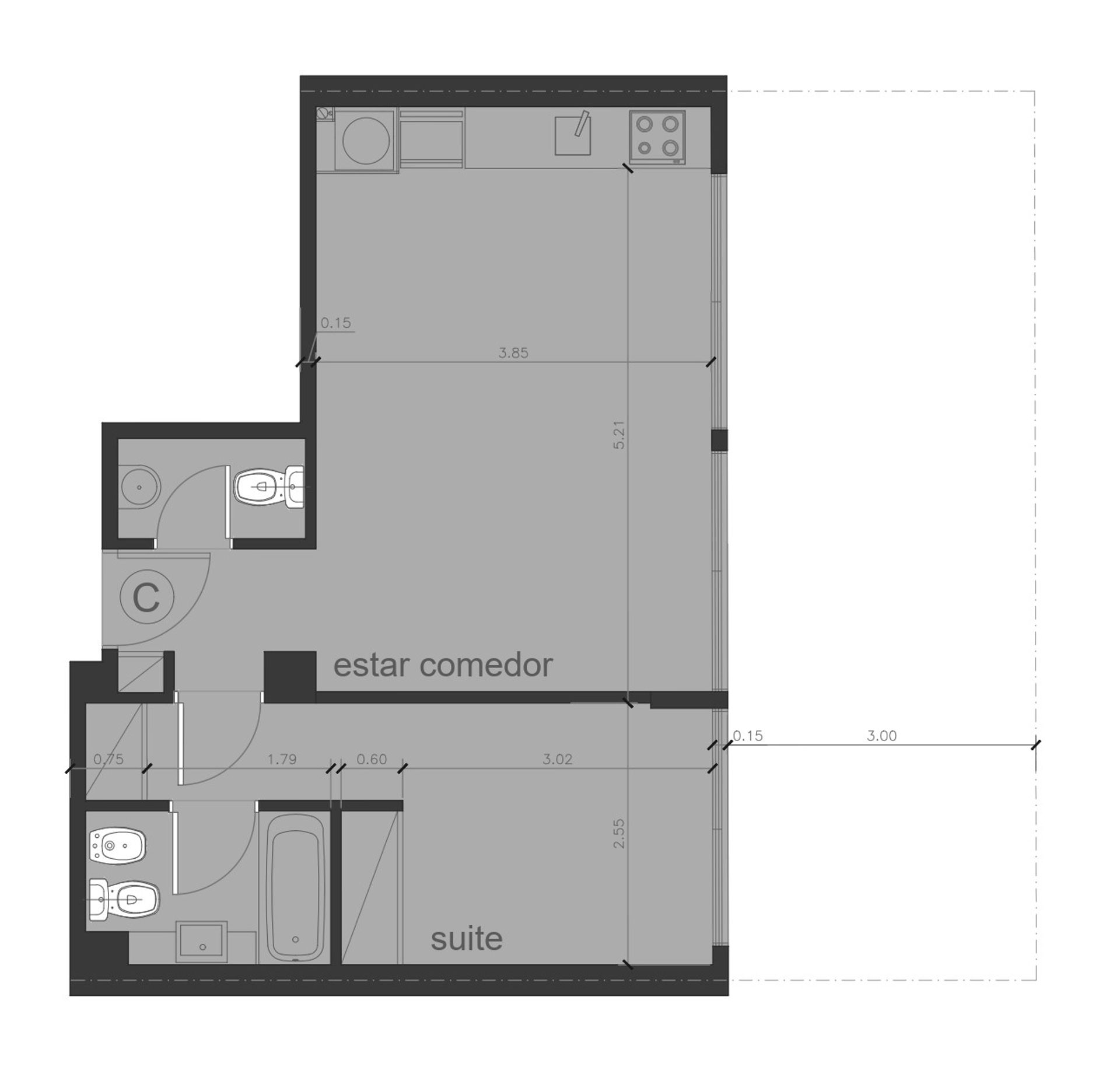 Departamento en Venta en Villa Crespo, Capital Federal - USD 111.480 | Inmoup - 7