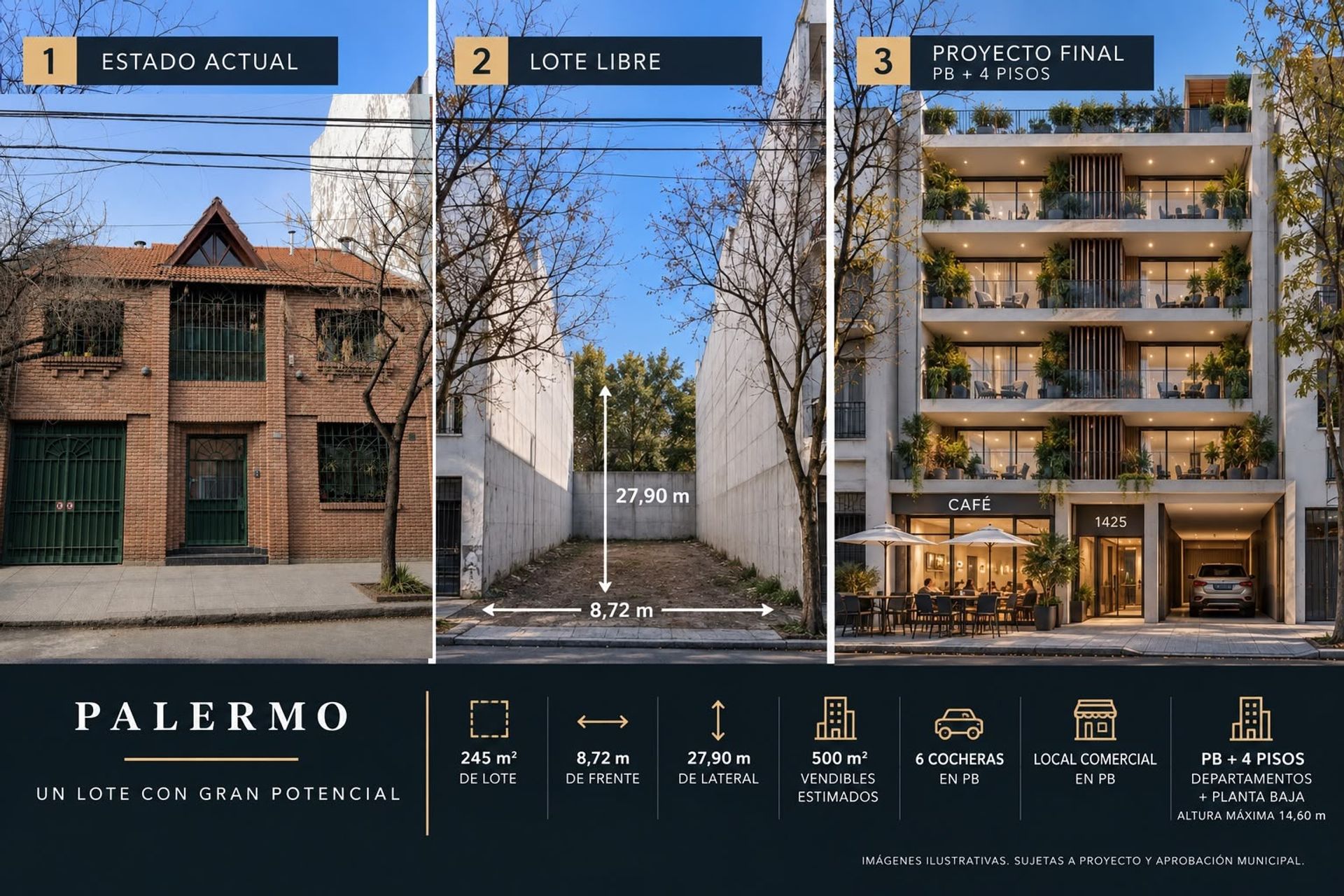 Lote en Venta en Palermo, Capital Federal