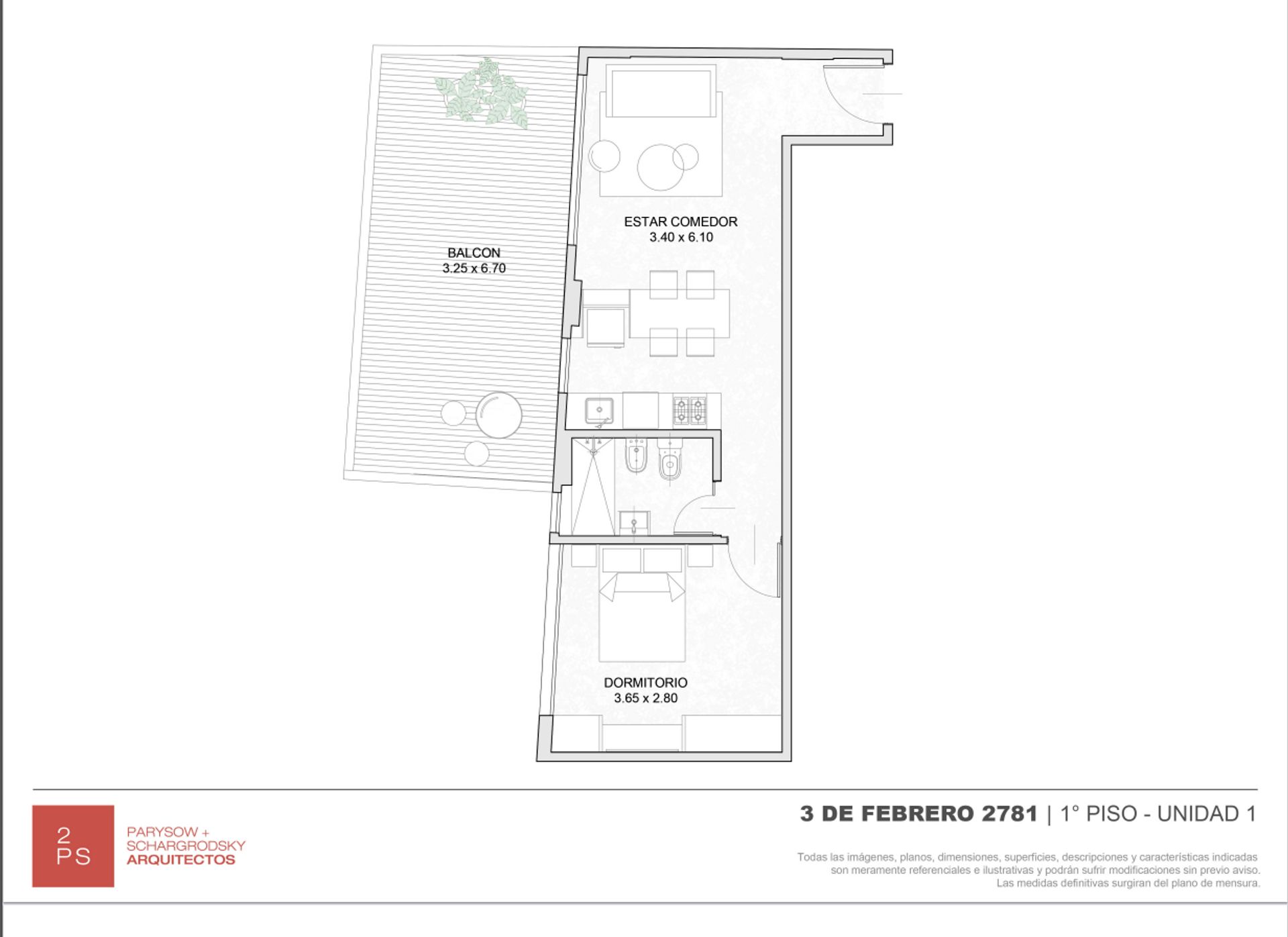 Venta depto 2 amb. Con balc&oacute;n terraza - Nu&ntilde;ez - 2