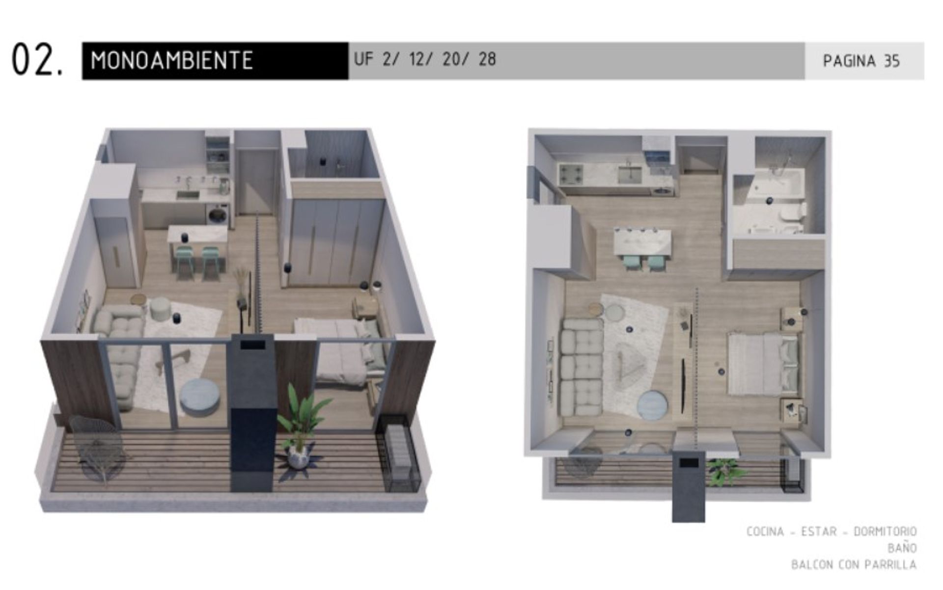 VENTA DEPARTAMENTO MONOAMBIENTE EN POZO EN CANNING - 13