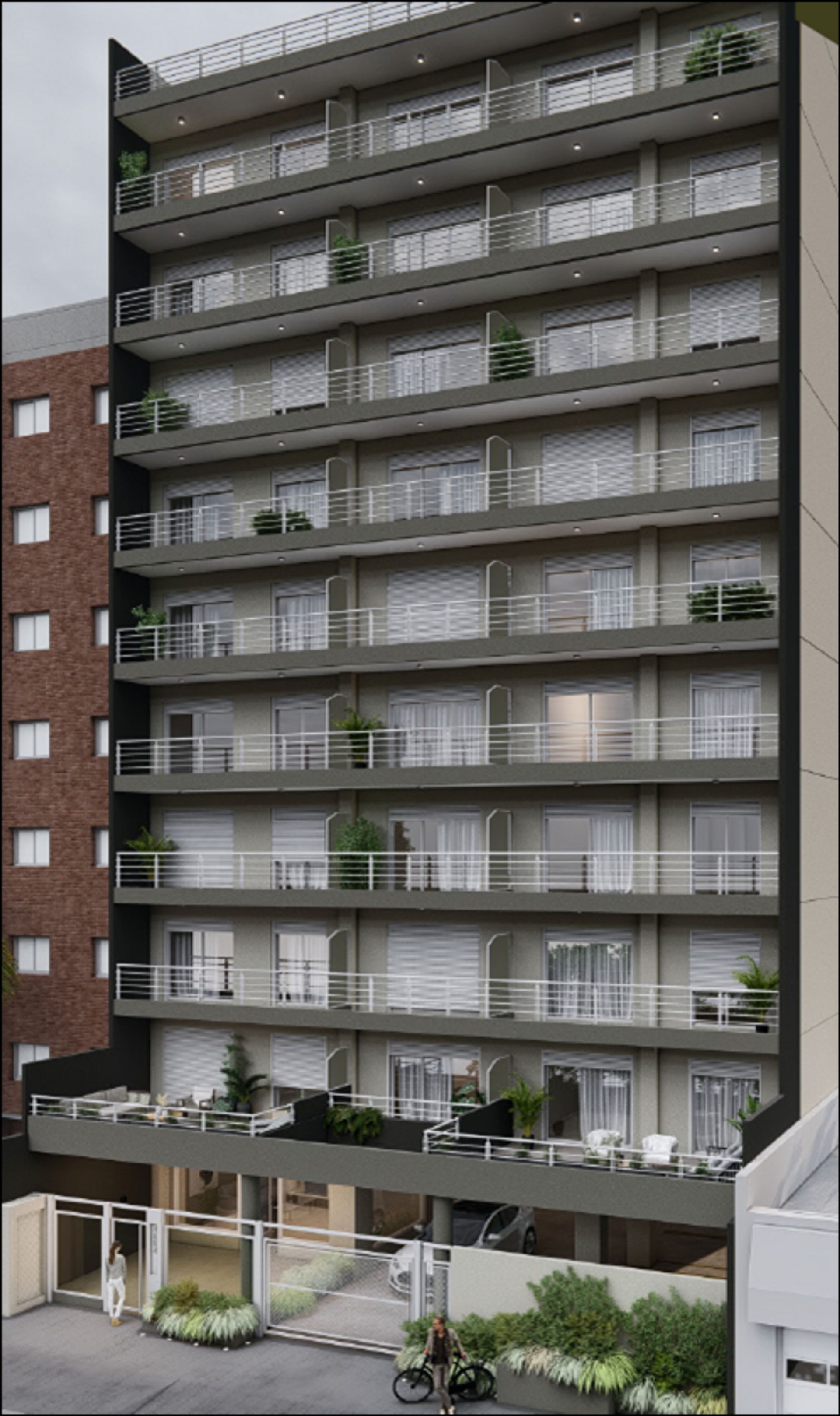 2 ambientes Frente balcon - 4