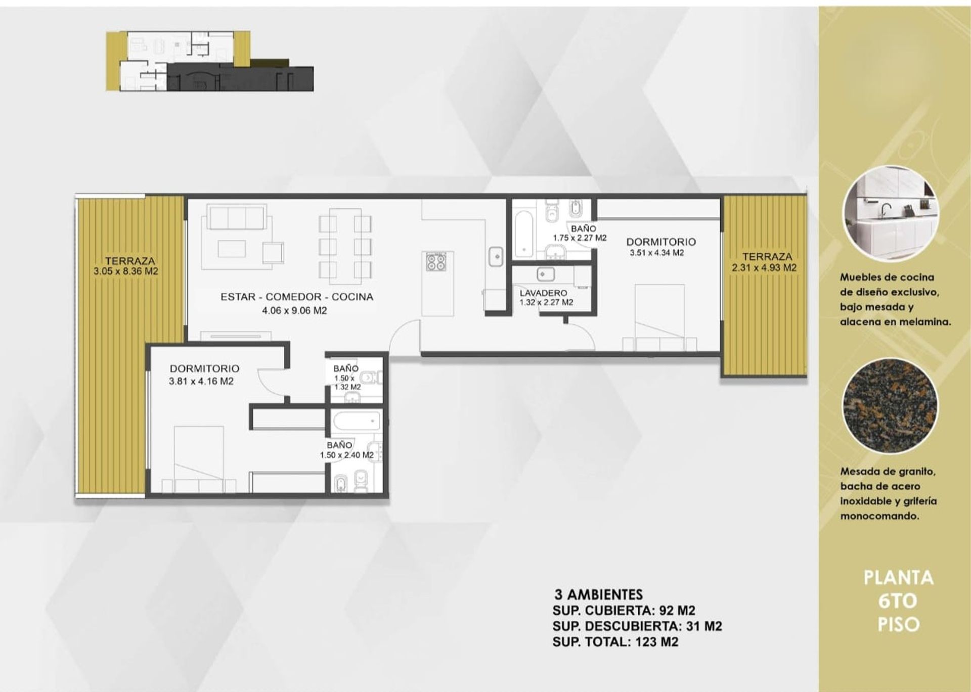 VENTA DEPTO 2 AMB C/ BCON TERRAZA ZONA VILLA LURO - 18