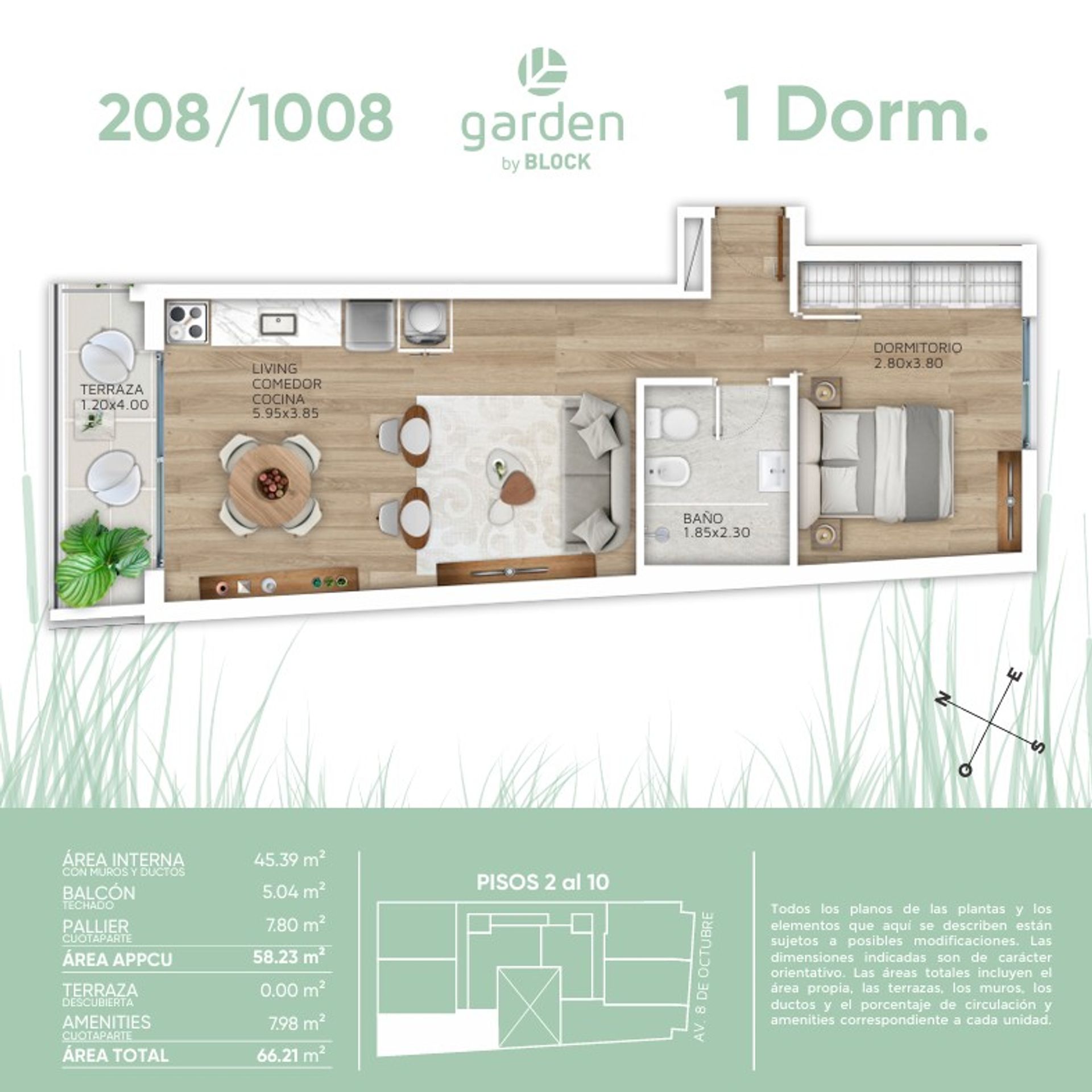 Venta Apartamento 1 Dormitorio La Blanqueada - 1