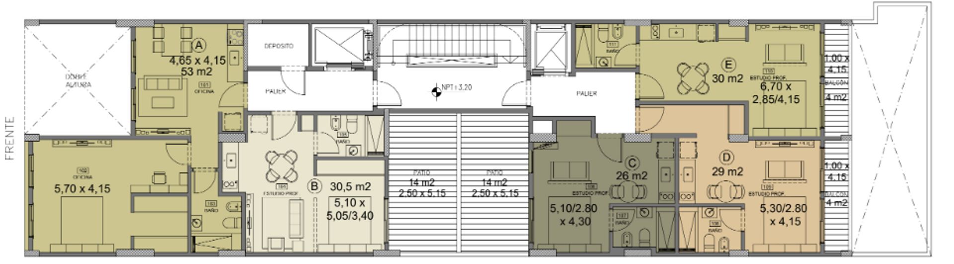 VENTA DPTO MONOAMBIENTE. ZONA MONSERRAT - 12