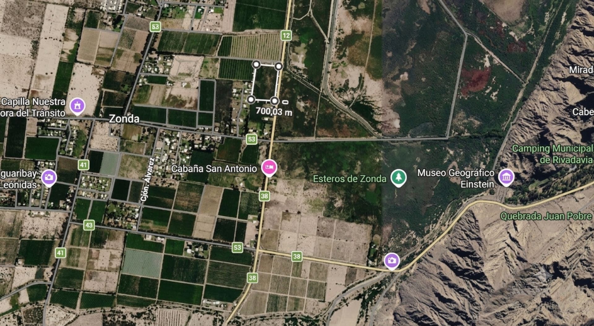 Lote en Venta en Zonda, San Juan