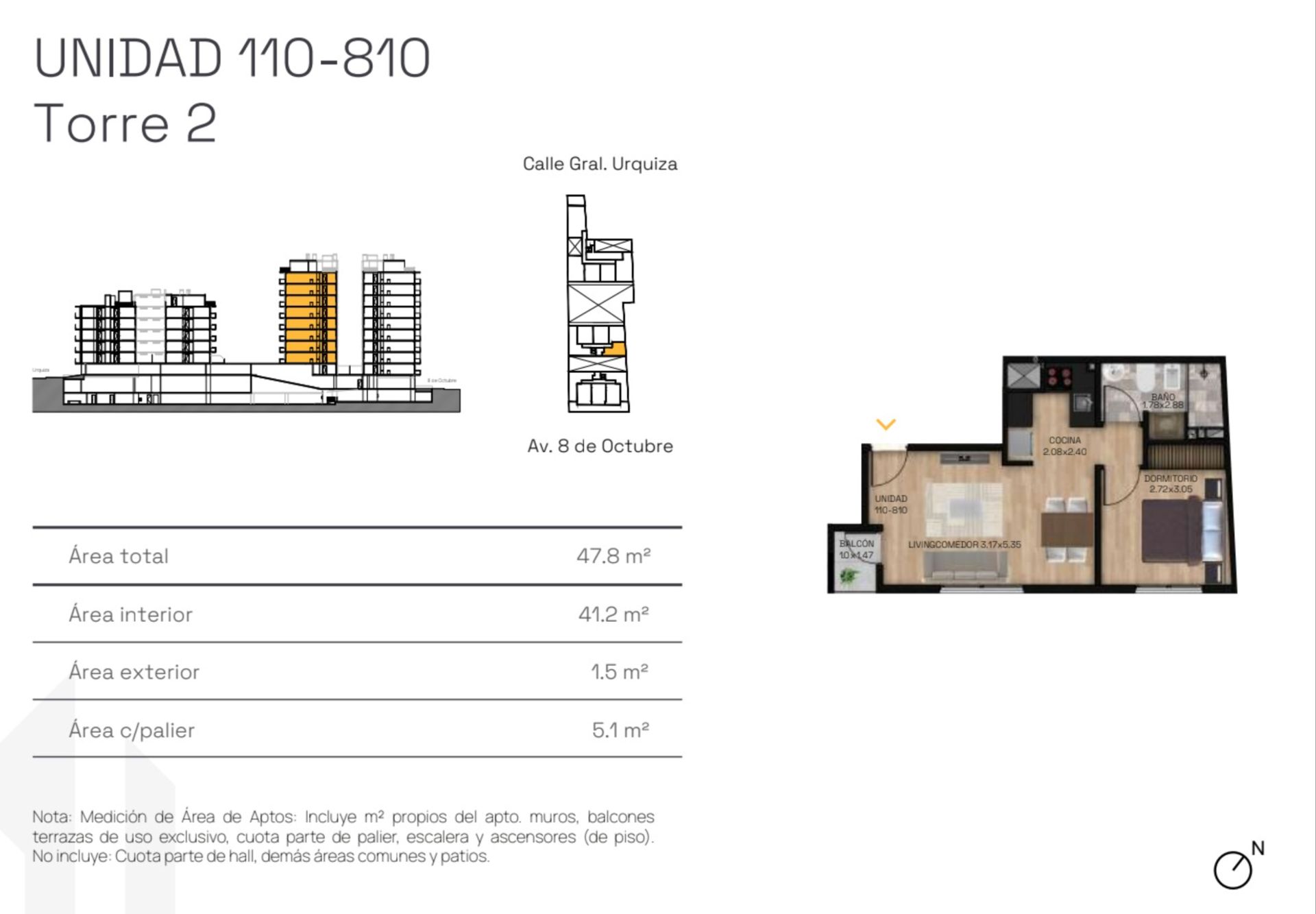 VENTA APARTAMENTO 1 DORM BALCÓN LA BLANQUEADA POZO