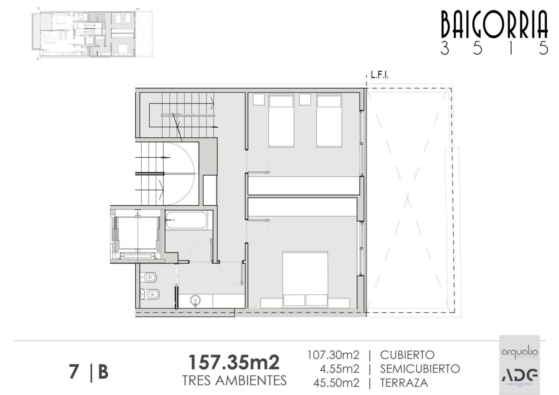 Venta Duplex con terraza, 3 amb. Villa del Parque - 9