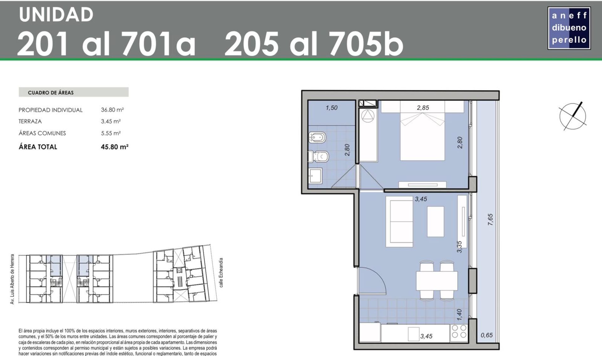Venta apartamento 1 dormitorio La Blanqueada - 7