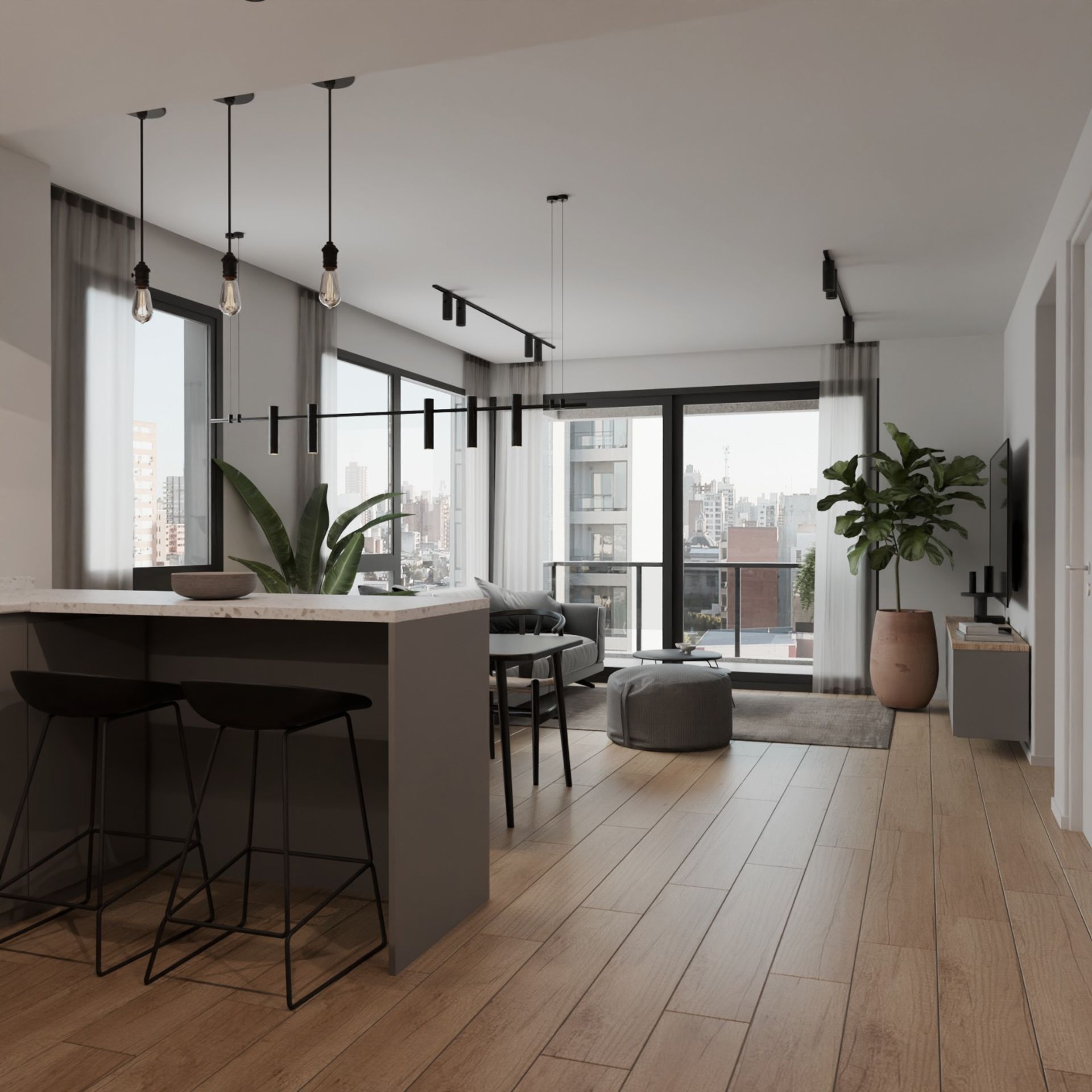 VENTA TORRE SAKURA-EN POZO-S/BOULEVARD-DPTO 1 DORM - 2