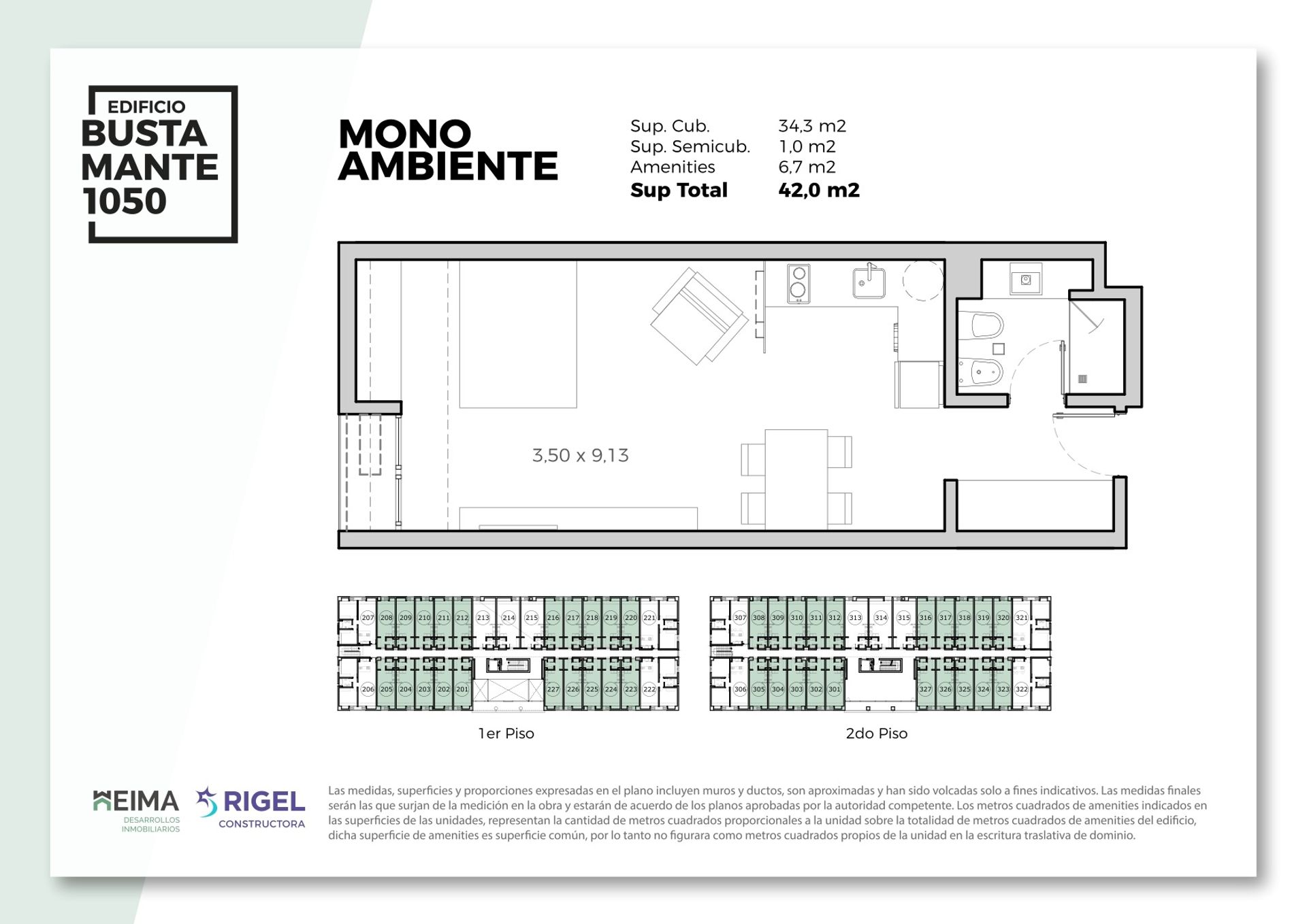 MONOAMBIENTE EN PRIMER PISO - 7