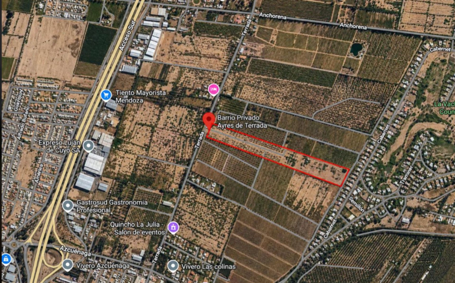 Lujan de Cuyo Terrada 1800