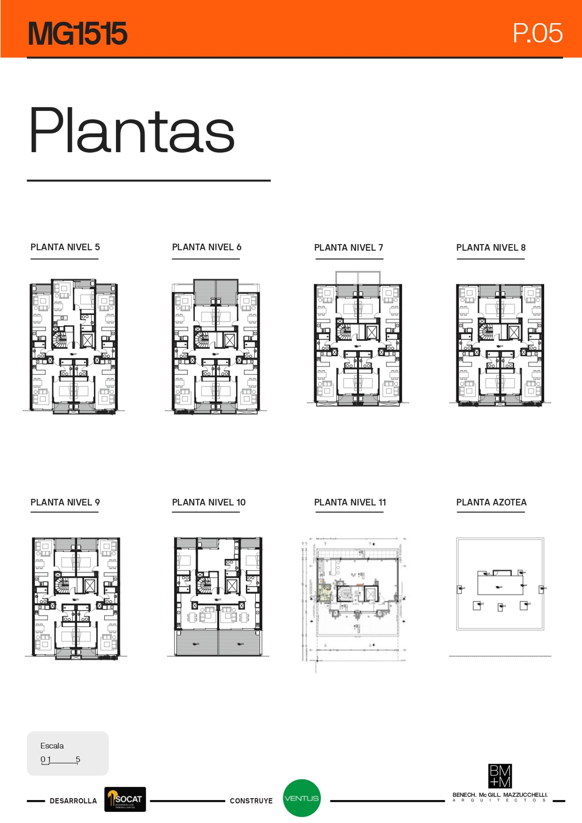 VENTA apto en CONSTRUCCION - 1 Dormitorio - 6