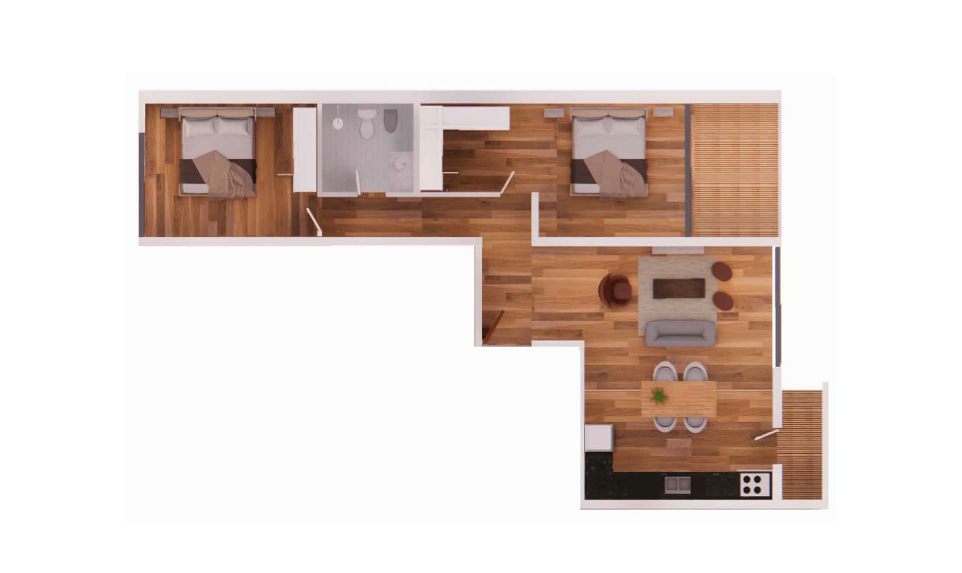 Venta apartamento Cordón 2 dormitorios con garaje - 19