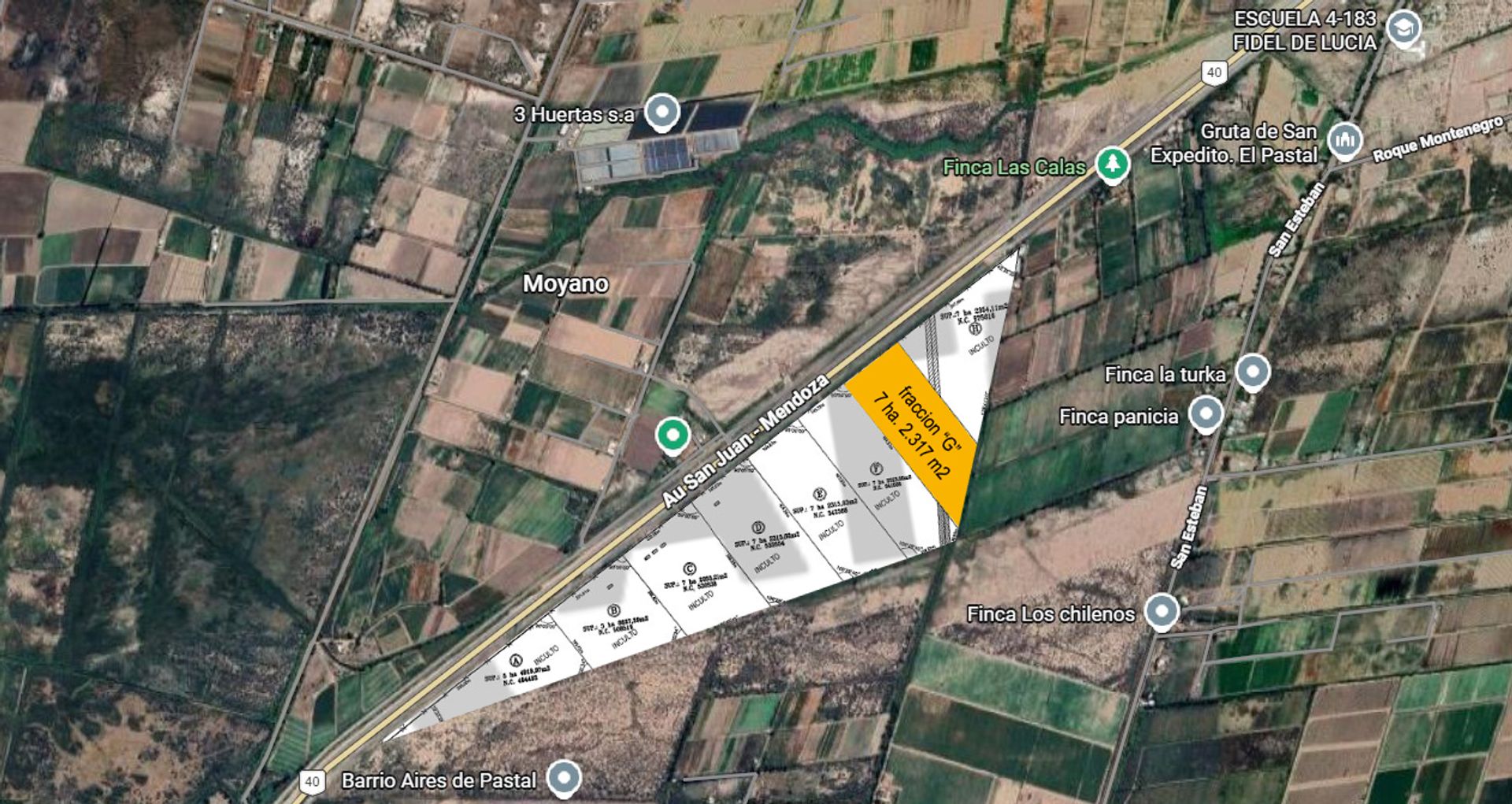 Campo en Venta en Las Heras, Mendoza