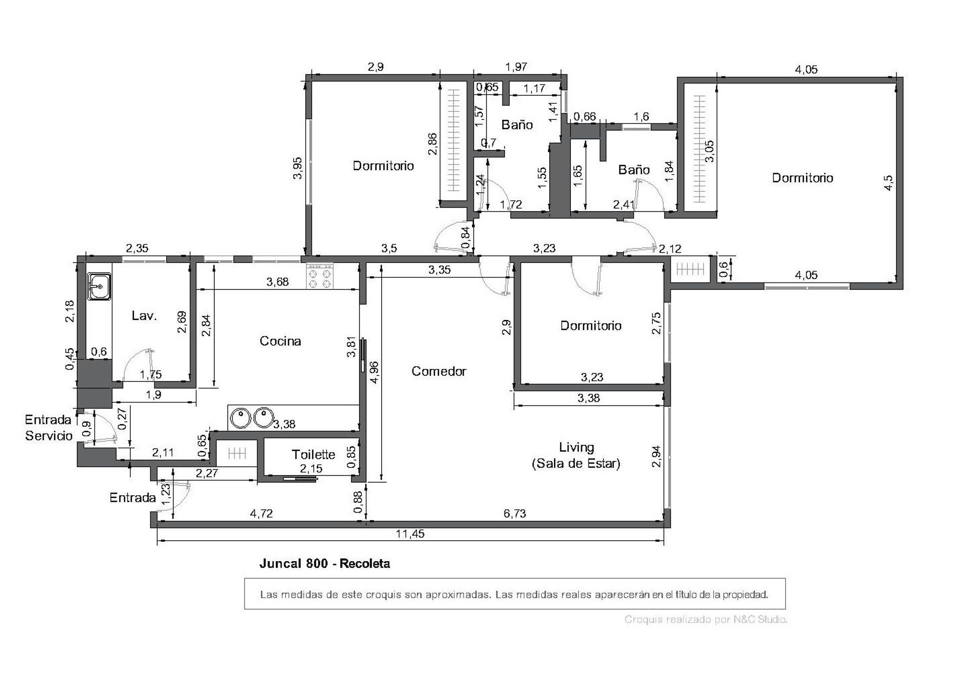Departamento en Venta en Recoleta, Capital Federal