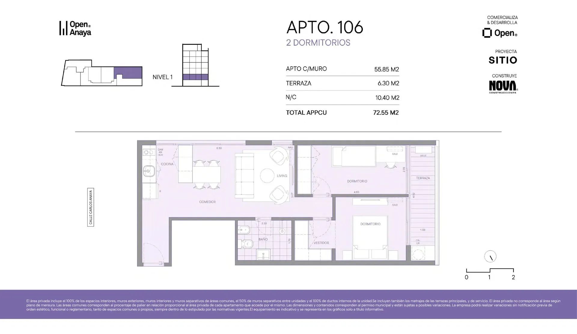 Venta apartamento en pozo 2 dormitorios Ley Vis - 6