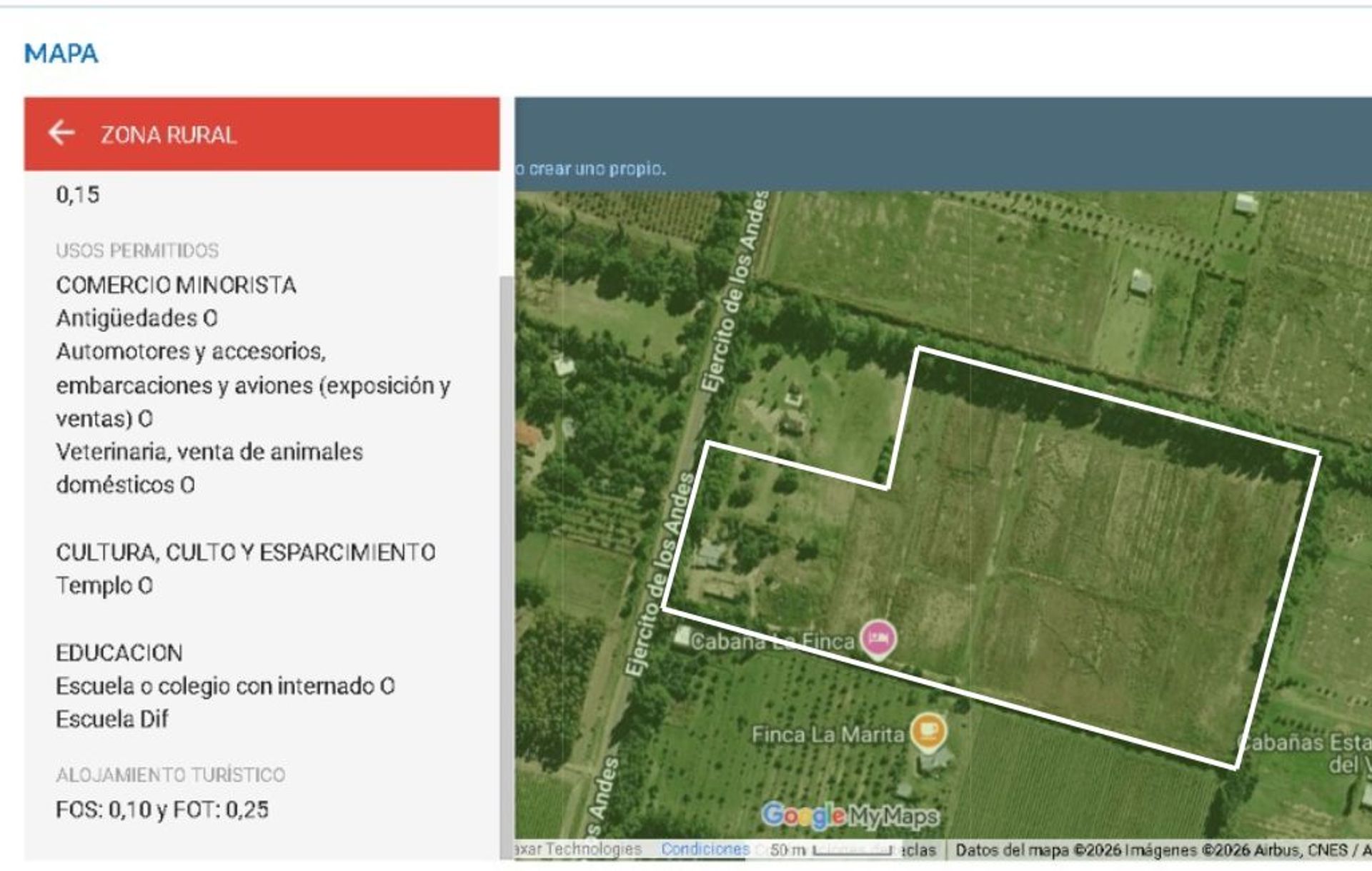 Lote en Venta en San Rafael, Mendoza