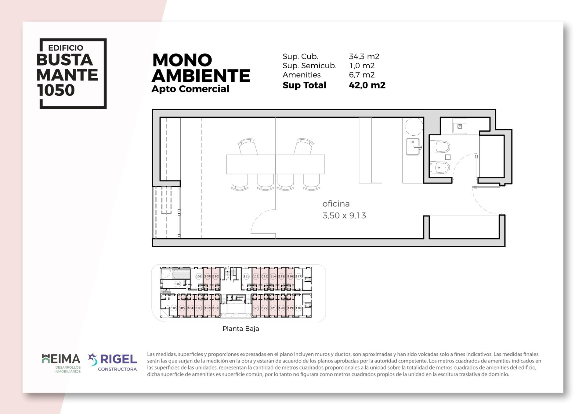 MONOAMBIENTE APTO COMERCIAL - 2