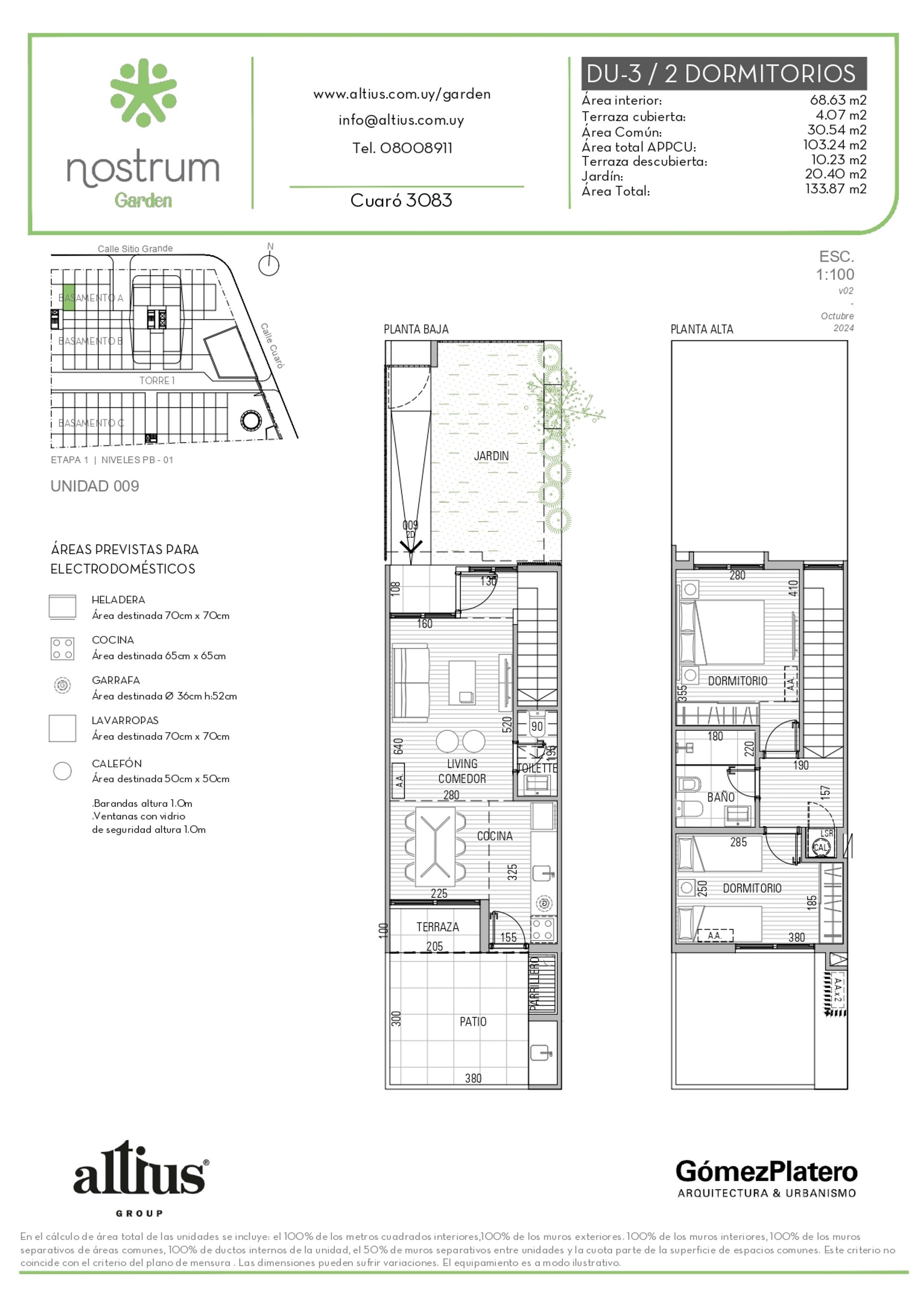 VENTA DUPLEX 2 DORMITORIOS NOSTRUM GARDEN - 1