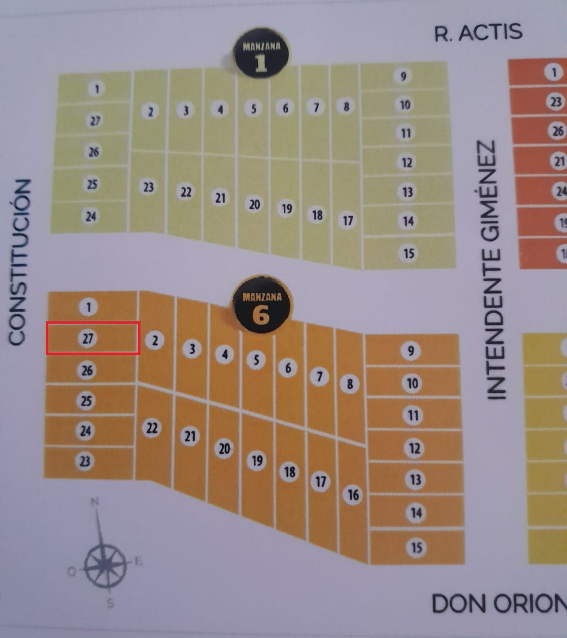 VENTA TERRENO ESCRITURABLE ALTOS DEL SUR ETAPA 1 - 1