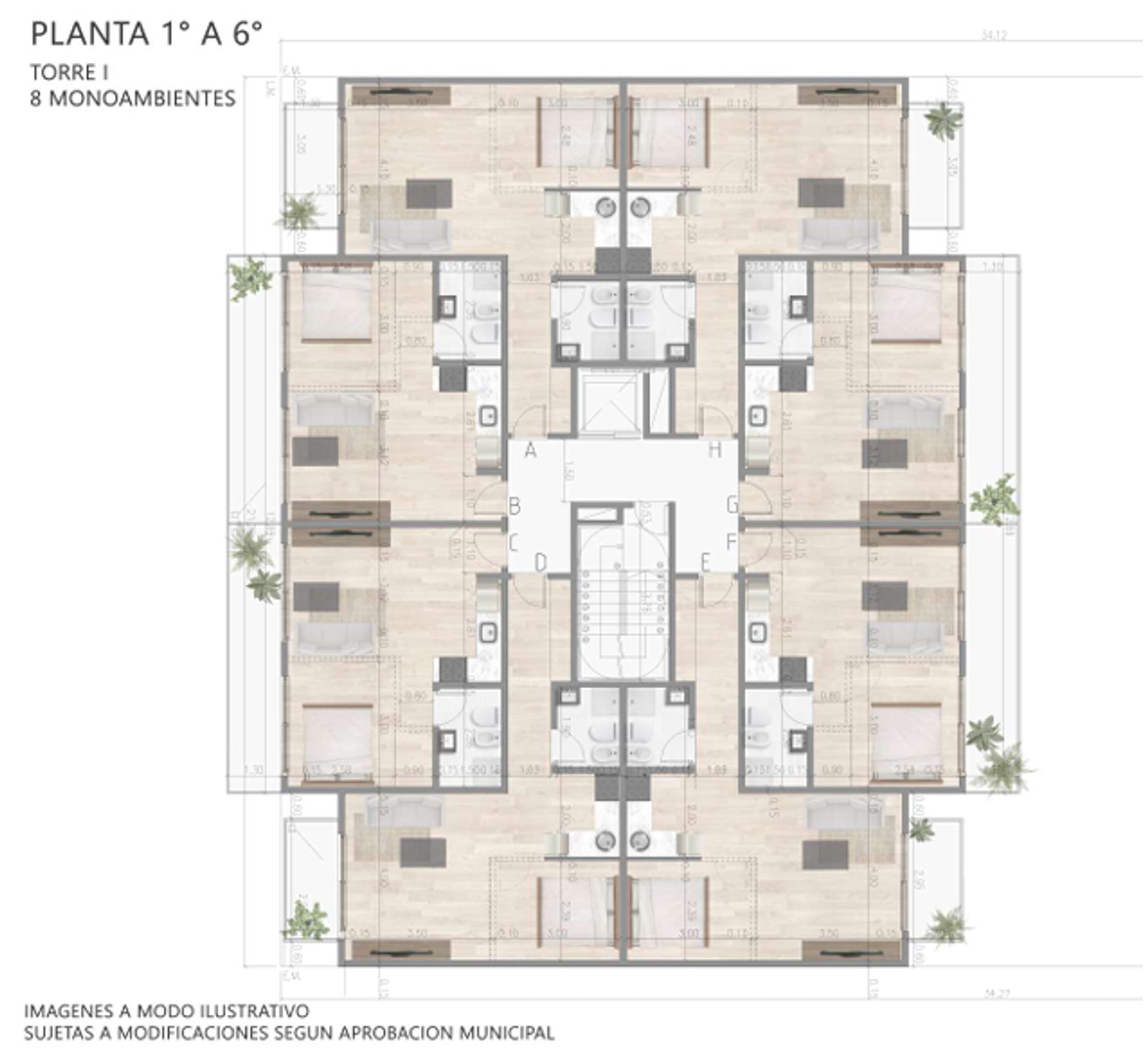 MONOAMBIENTE EN VENTA EN TIGRE CENTRO DE POZO - 5