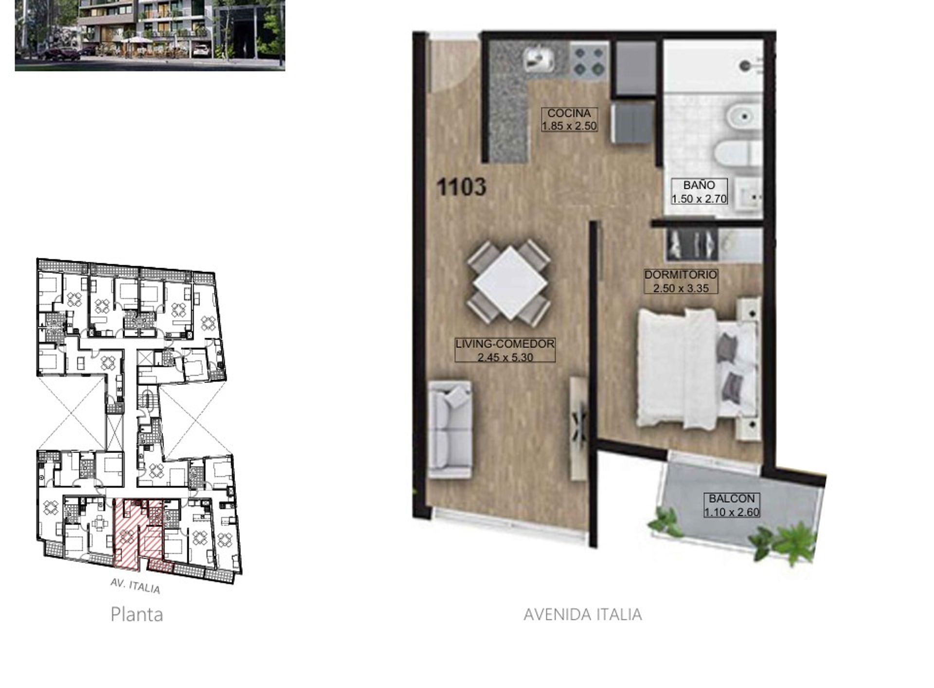 Venta apartamento 1 dormitorio La Blanqueada - 3