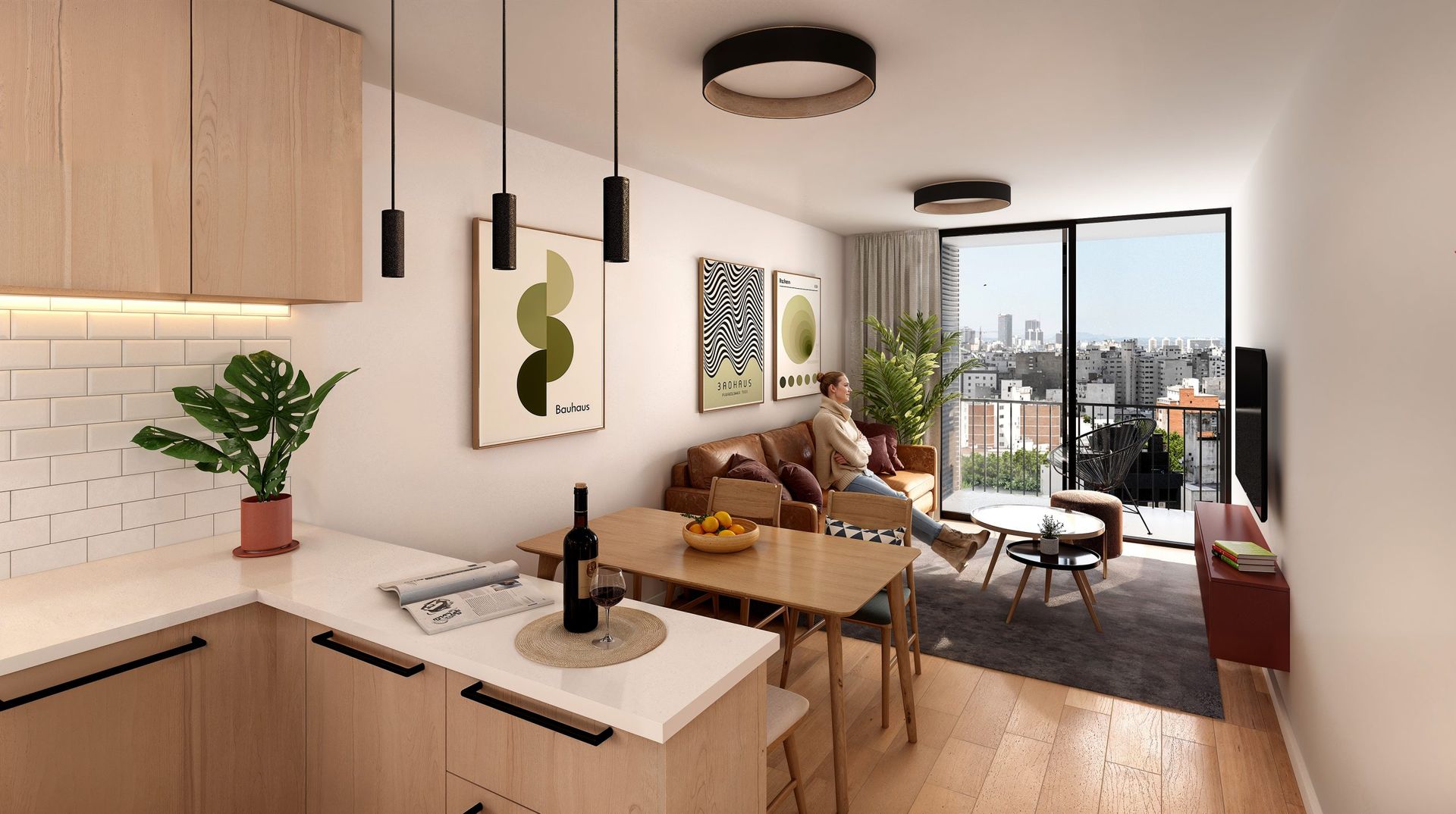 VENTA DE 1 DORM EN CORDON ESTRENA JUN 2028 - 2