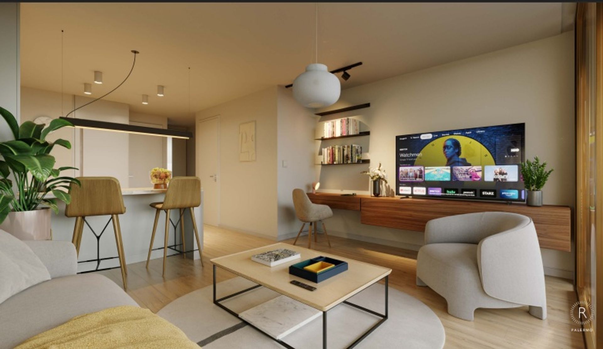DEPTO MONOAMBIENTE CONTRAFRENTE BALCON Y AMENITIES - 3