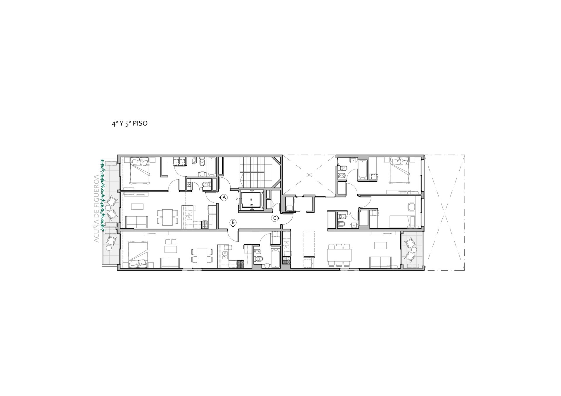 DEPTO MONOAMBIENTE EN VENTA - POZO - ALMAGRO - 3