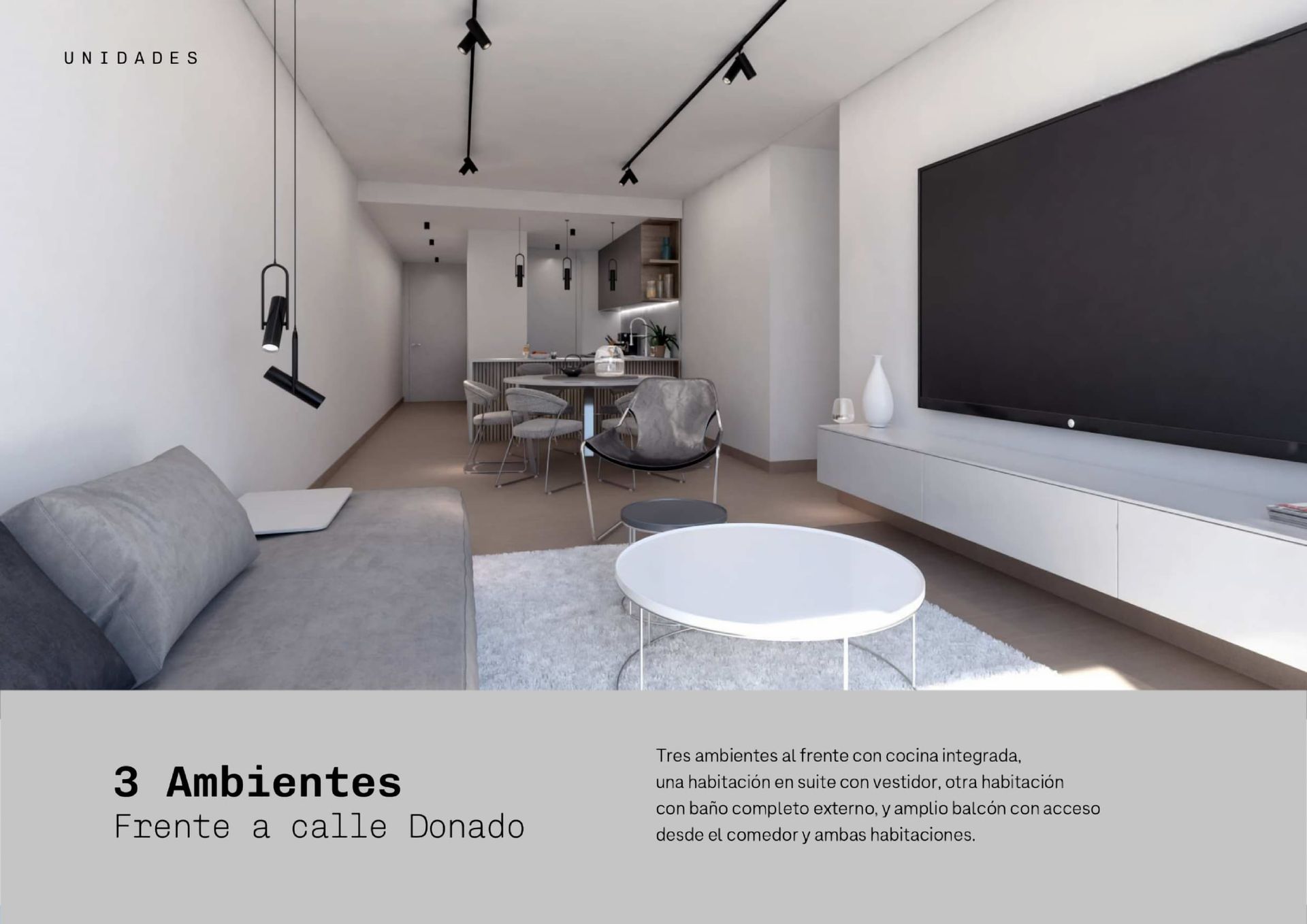 VENTA DEPTO 3AMB C/ BCON A ESTRENAR - 1